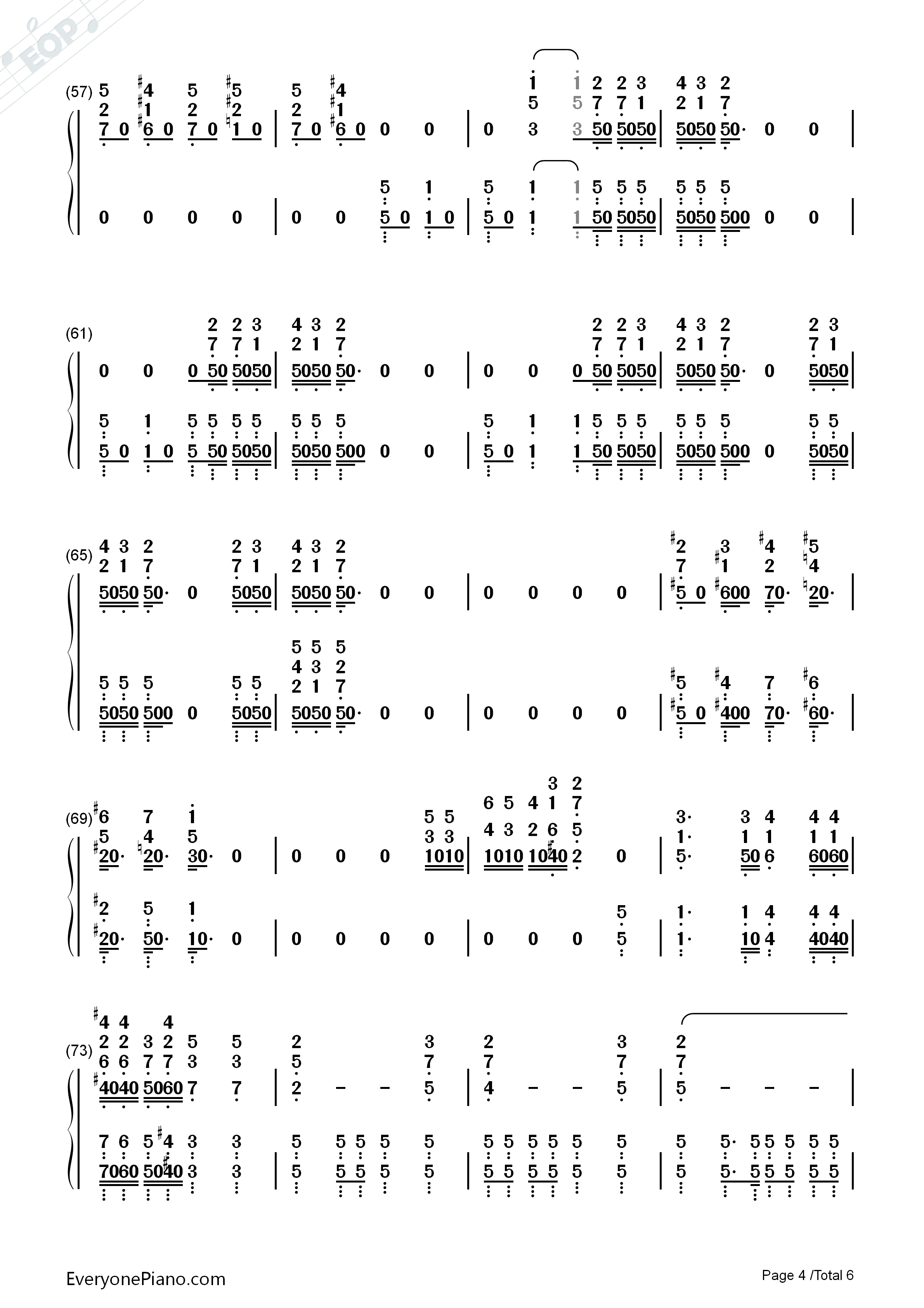 Bohemian Rhapsody钢琴简谱-Queen演唱4