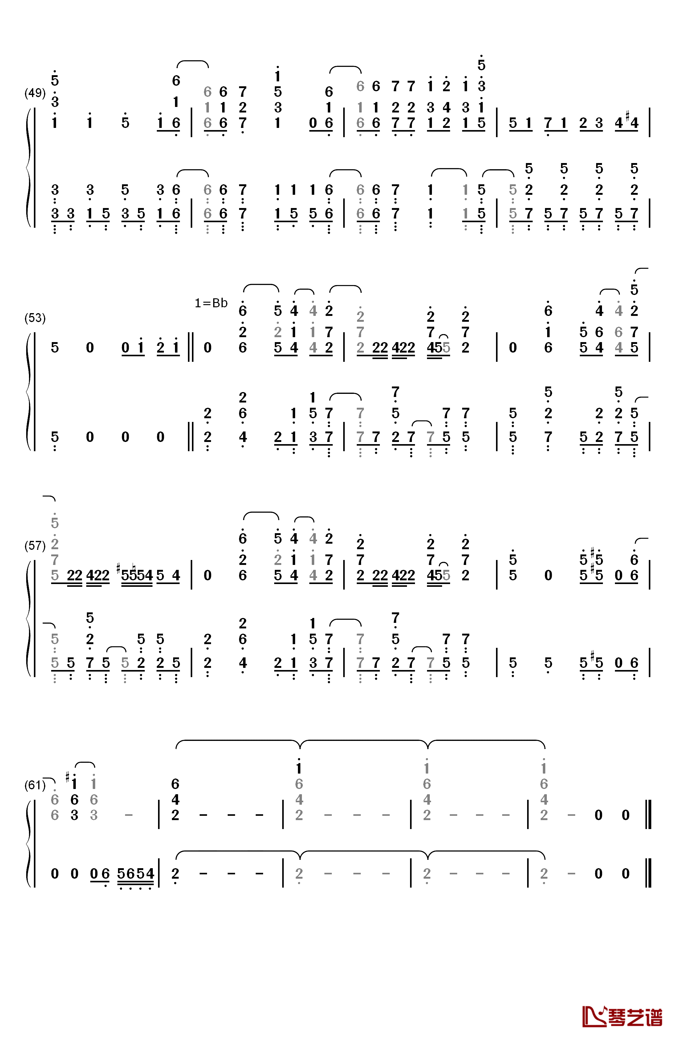 FANTASTIC LOVERS钢琴简谱-数字双手-Iron Frill4