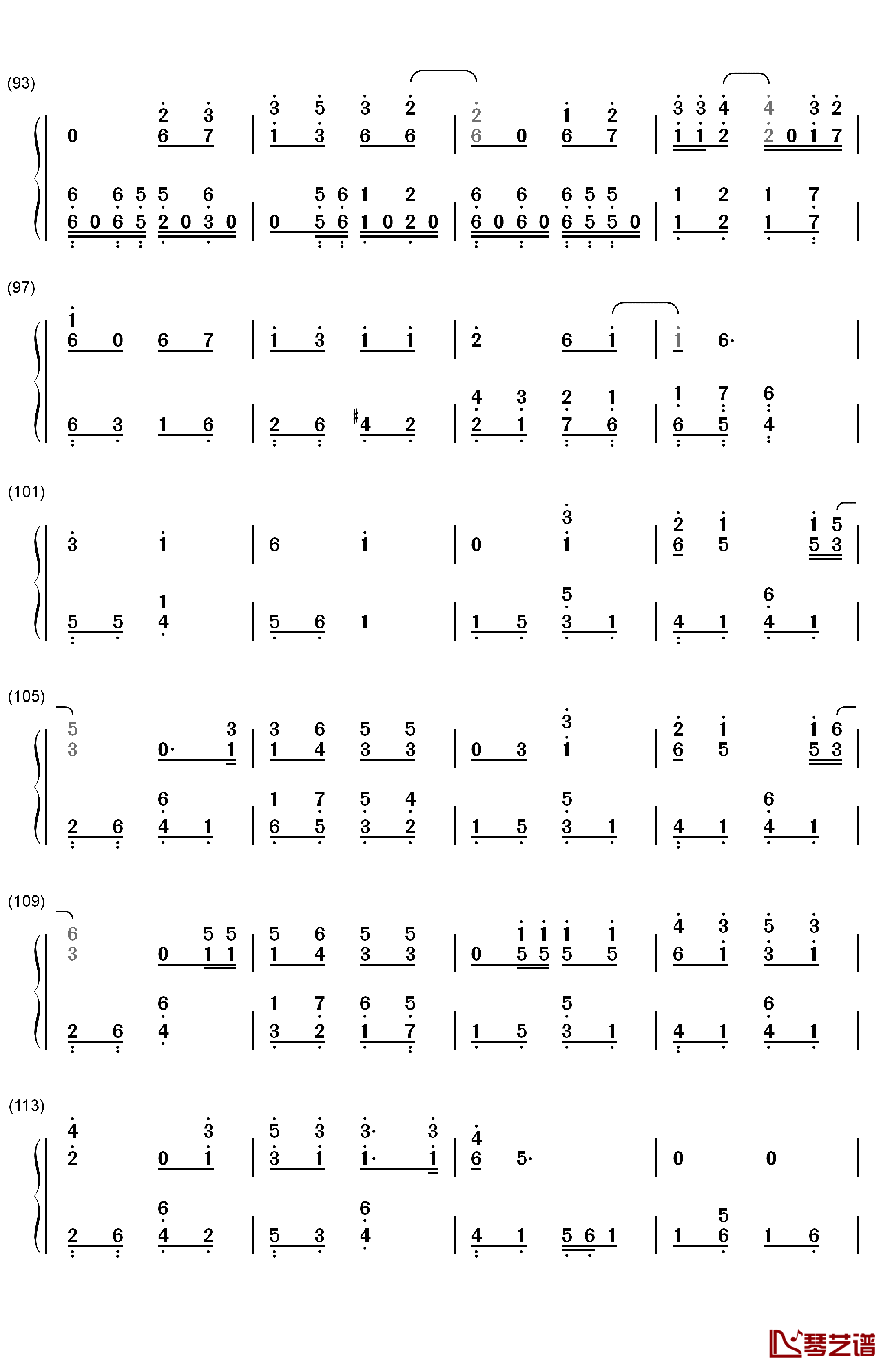 A Step You Can't Take Back钢琴简谱-数字双手-Keira Knightley5