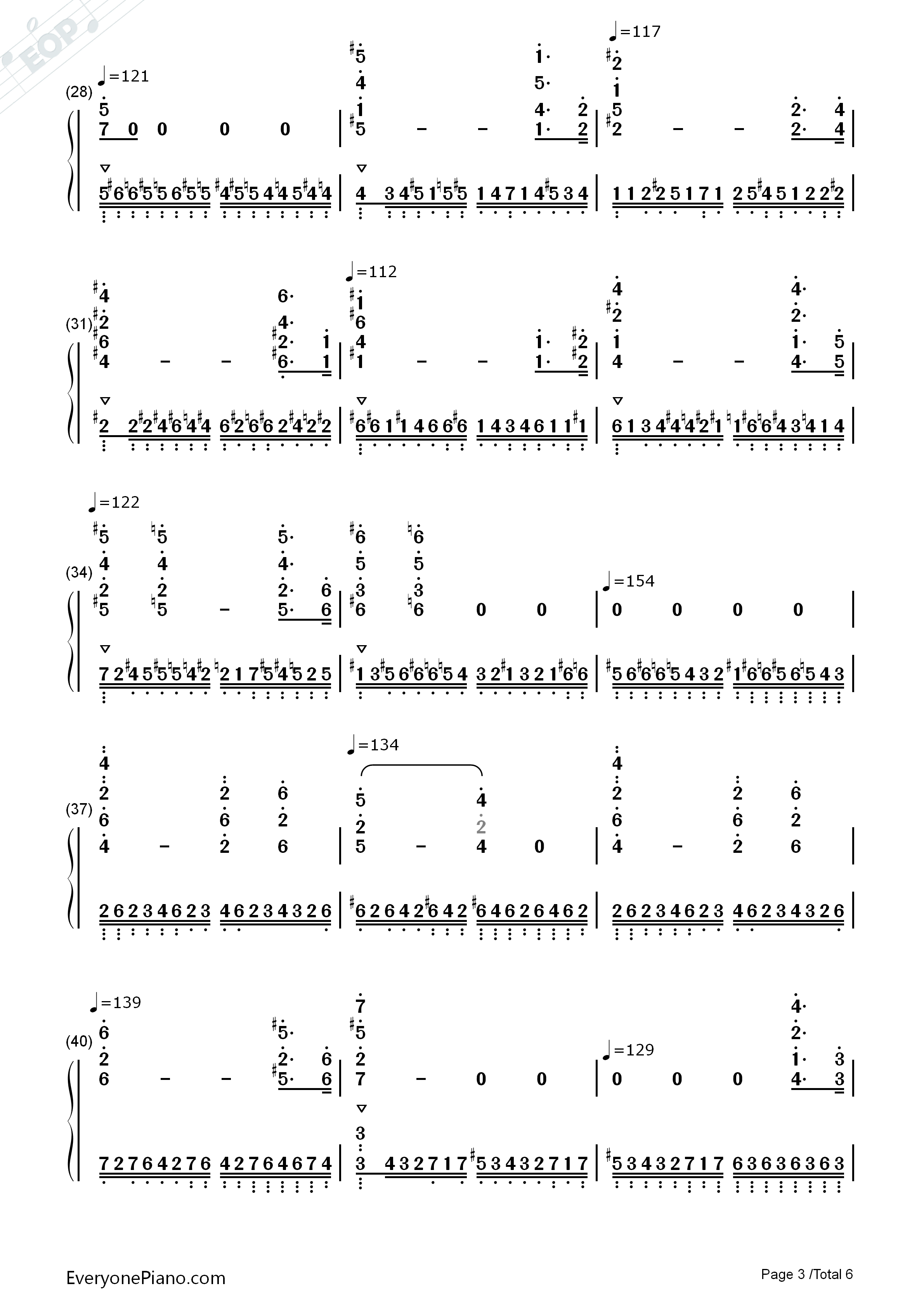 革命练习曲钢琴简谱-肖邦演唱3