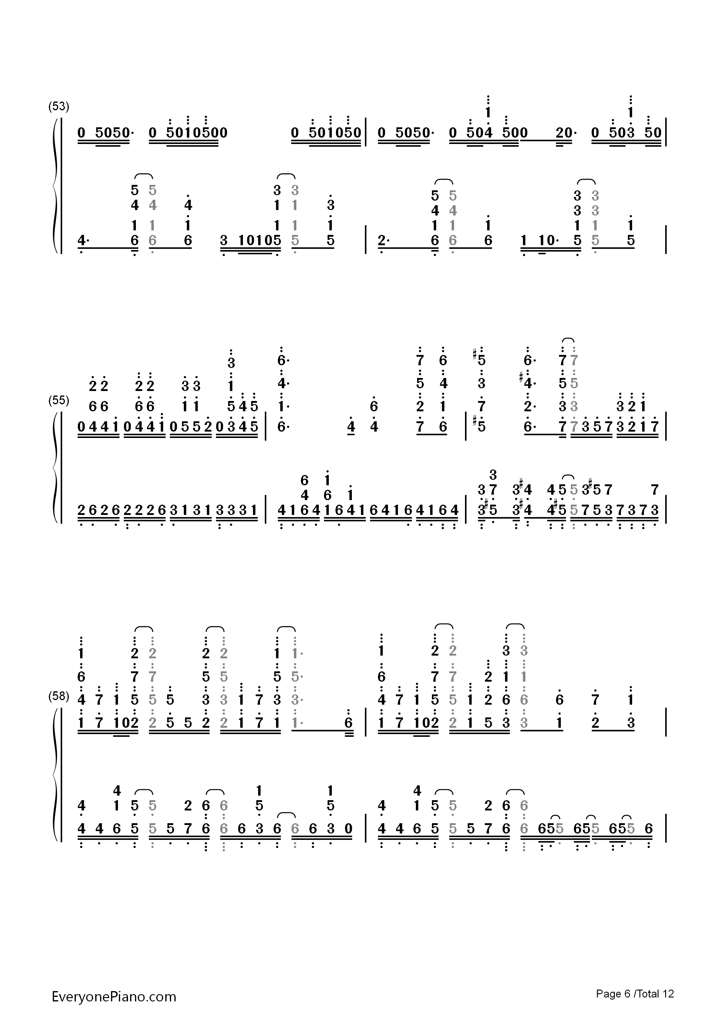 光るなら钢琴简谱-Goose house演唱6