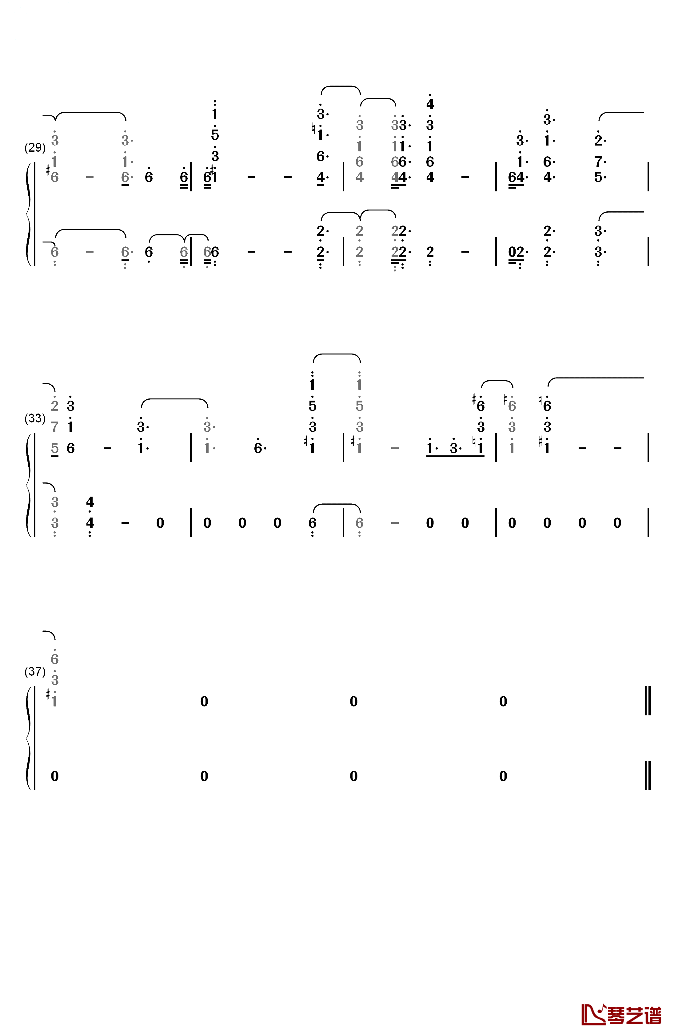 Black SpiderMan钢琴简谱-数字双手-Logic3