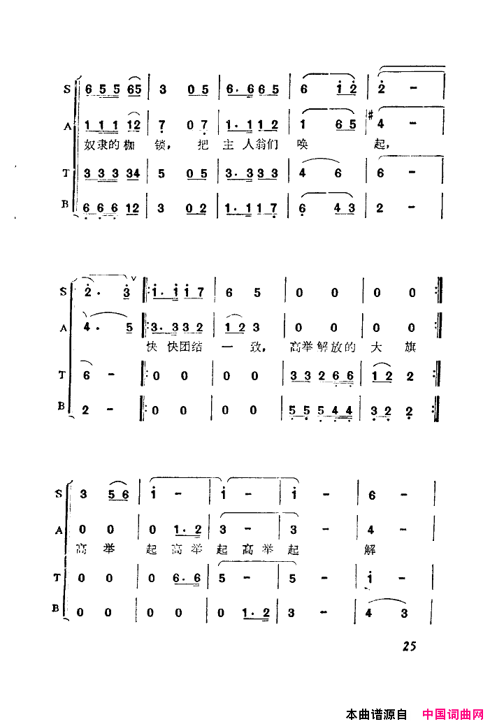 去吧，兄弟呀！《山城雪》插曲之三简谱1