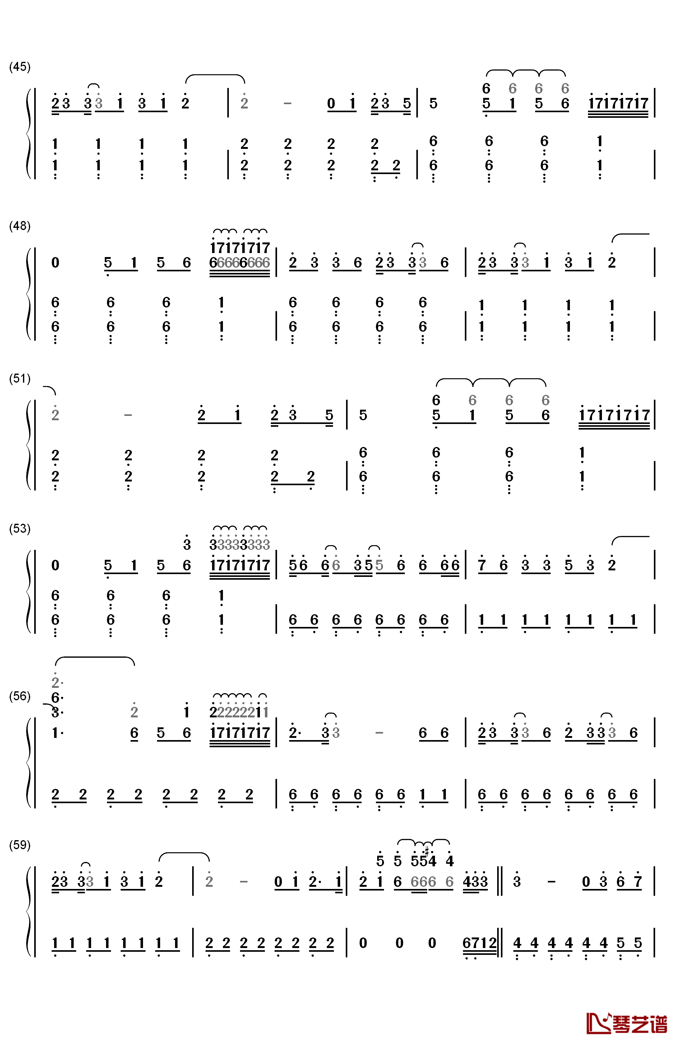 Heroes钢琴简谱-数字双手-Måns Zelmerlöw3