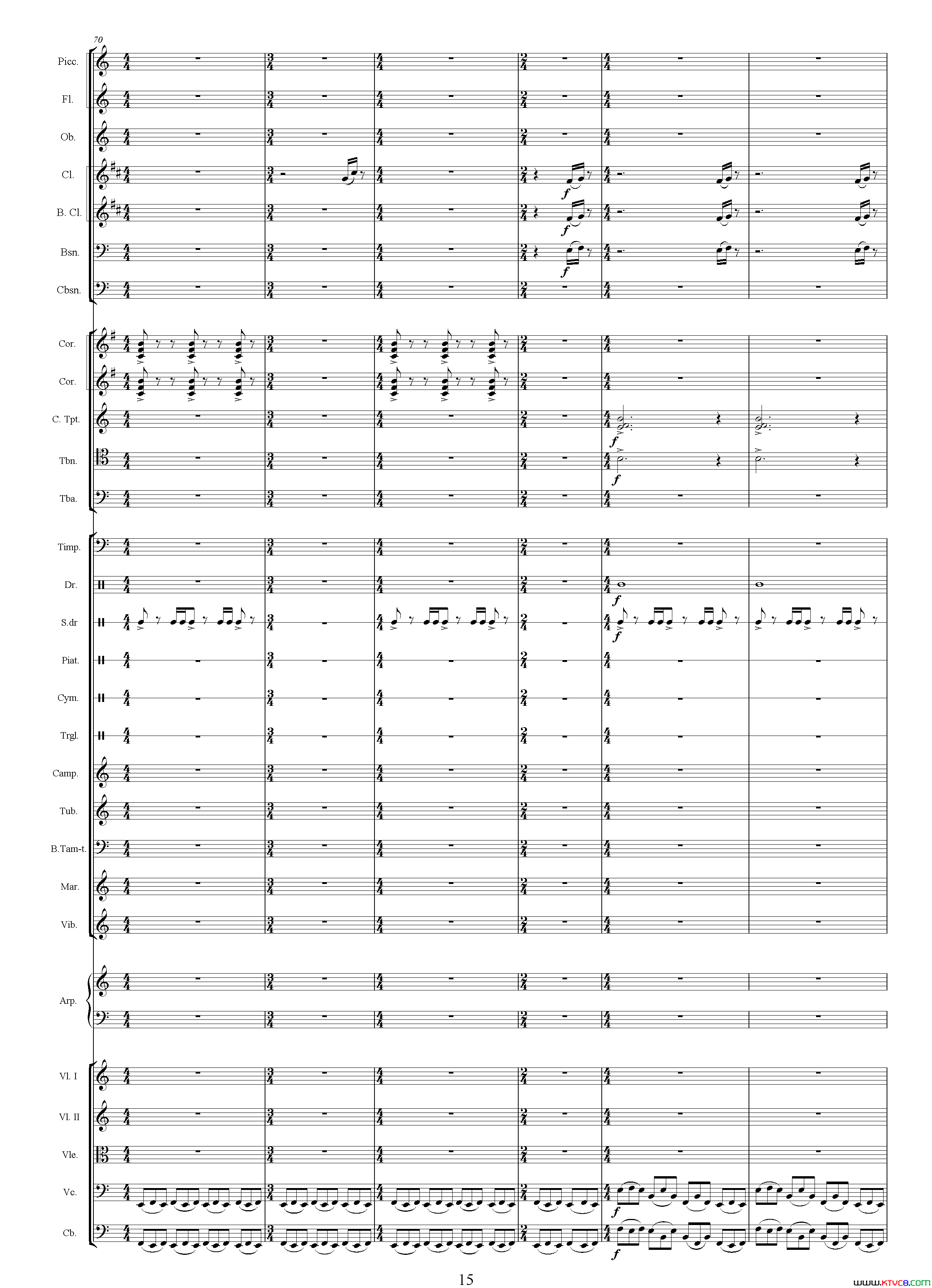 朱元璋还乡电视剧《传奇皇帝朱元璋》主题音乐总谱简谱1