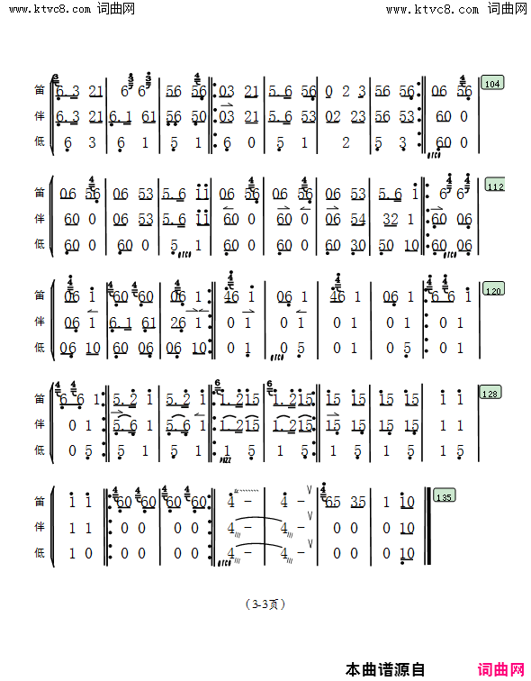 荫中鸟简谱1