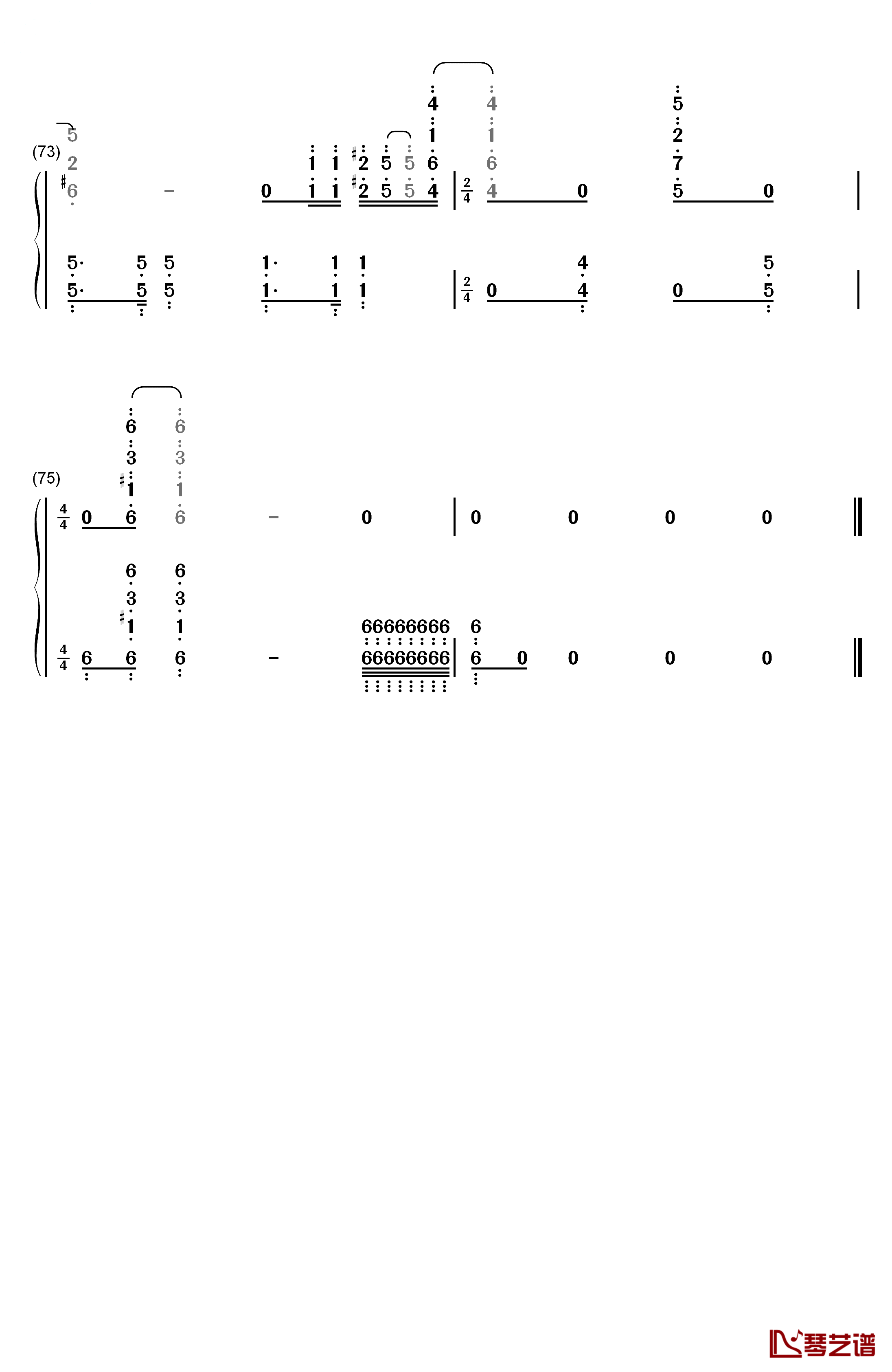 Hawaii Five钢琴简谱-数字双手-Brian Tyler7