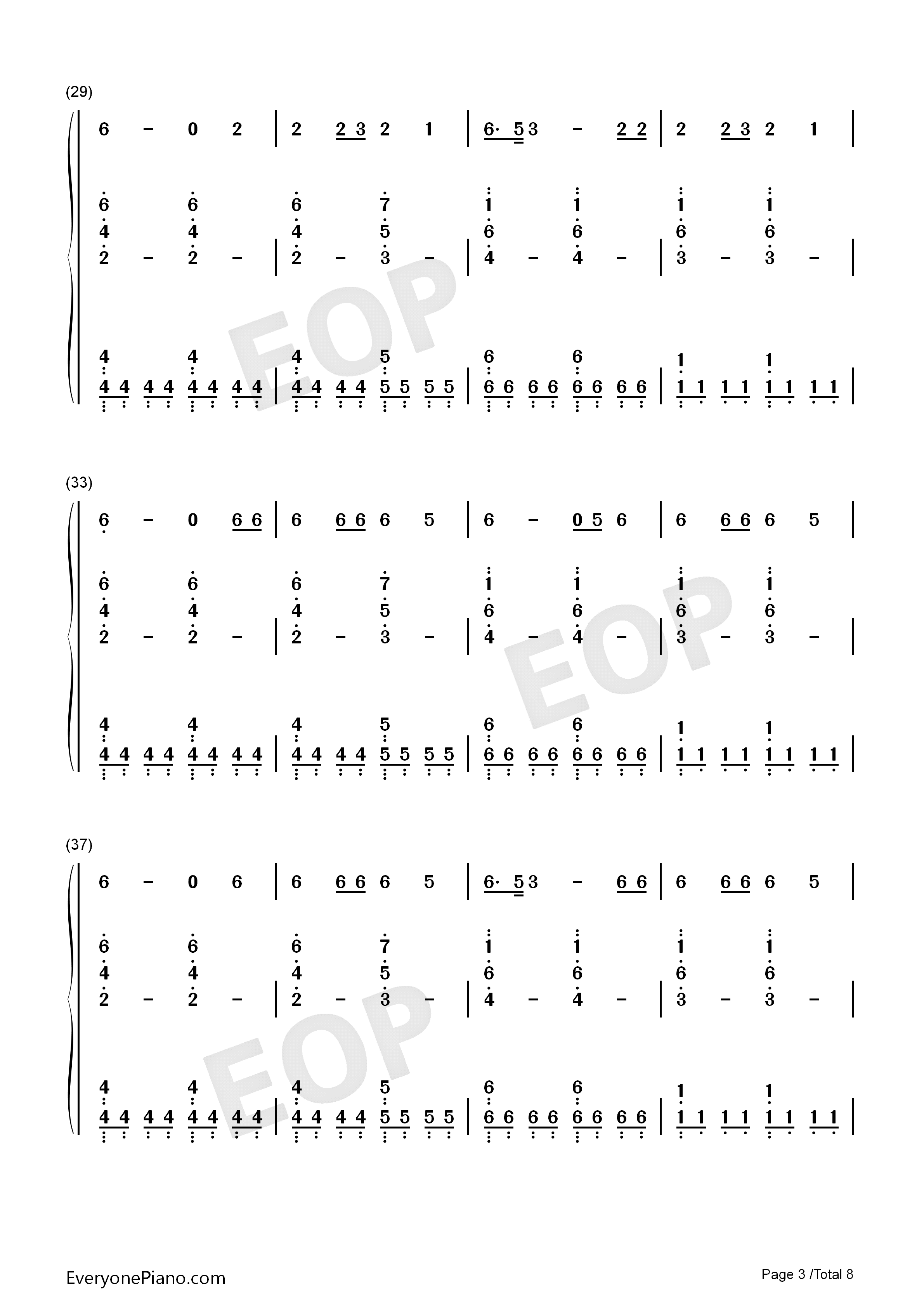 Roi钢琴简谱-Bilal Hassani演唱3