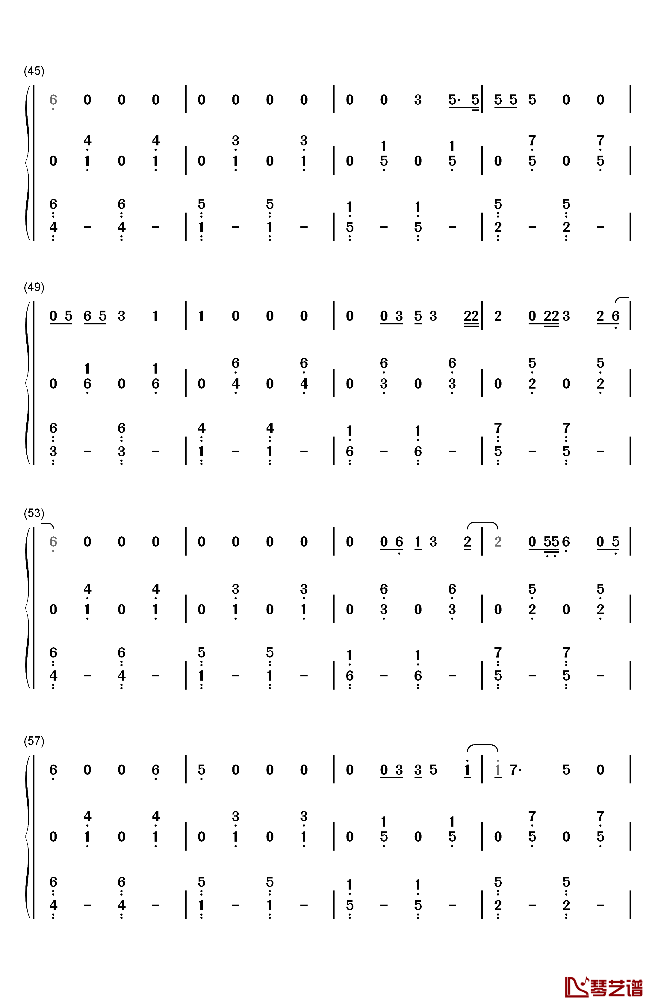 Hands on the Radio钢琴简谱-数字双手-Chris Garneau4