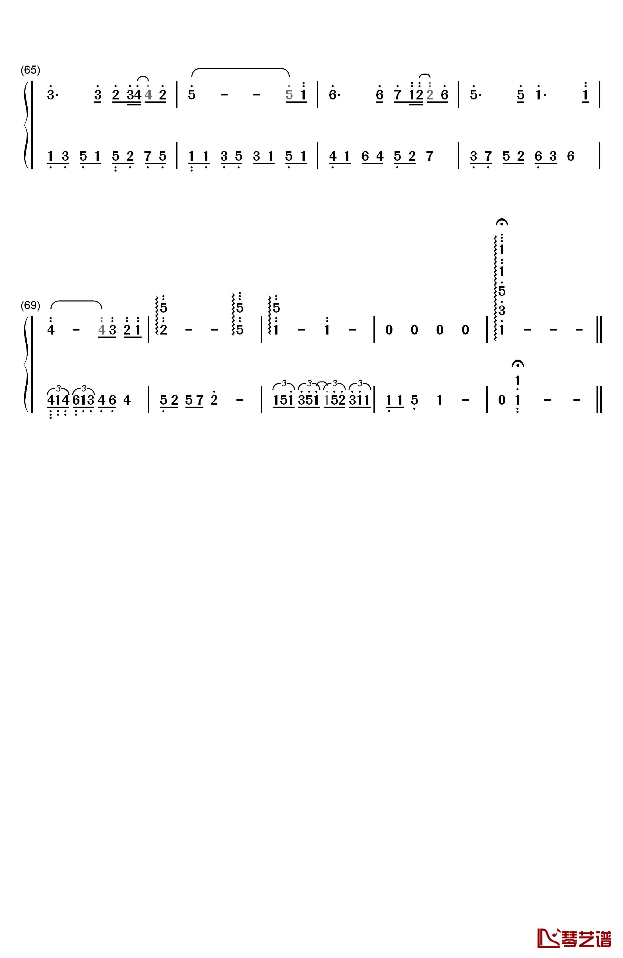 And I ... You钢琴简谱-数字双手-Giovanni Marradi(乔瓦尼)5