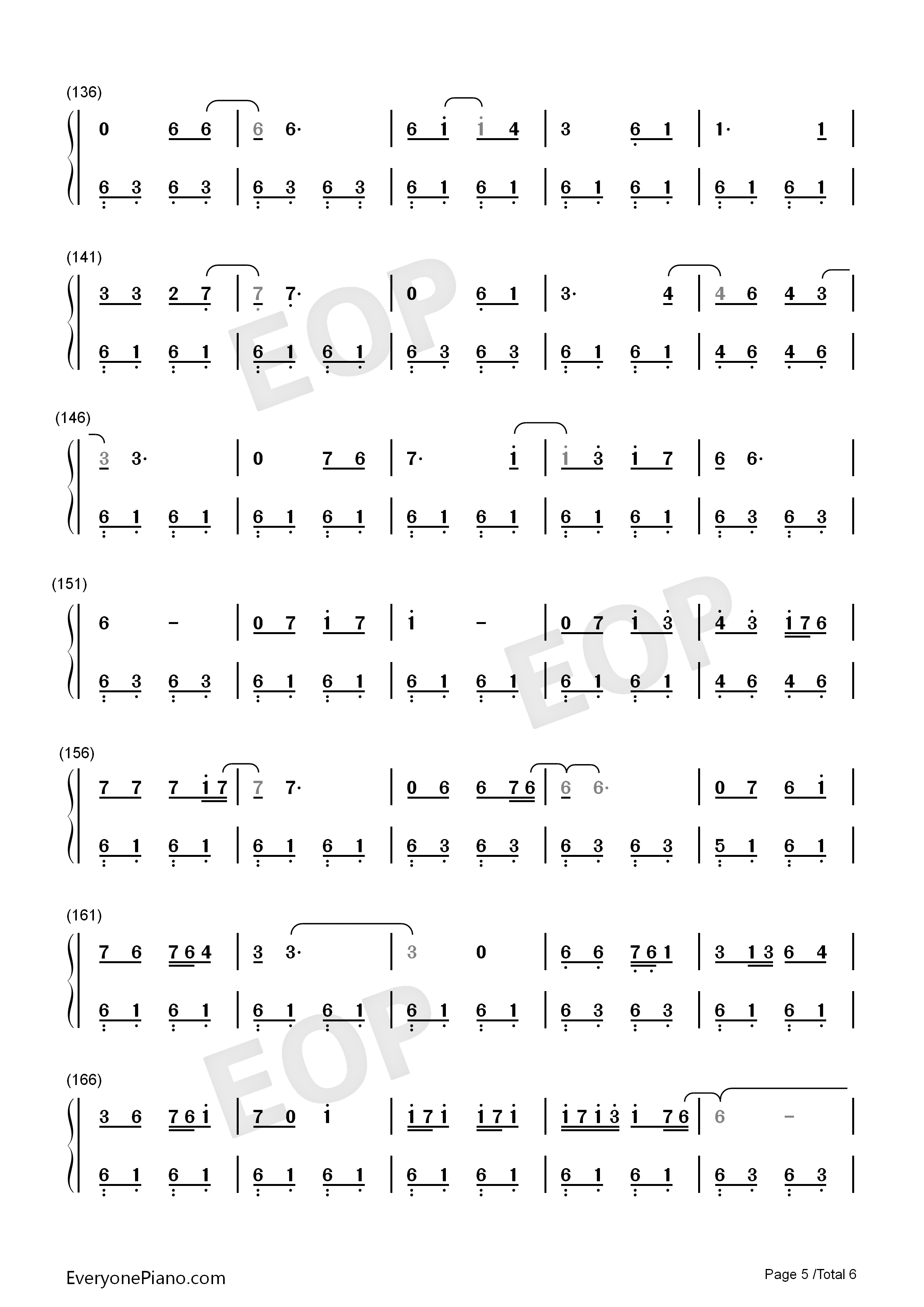 なみだの操钢琴简谱-殿さまキングス演唱5