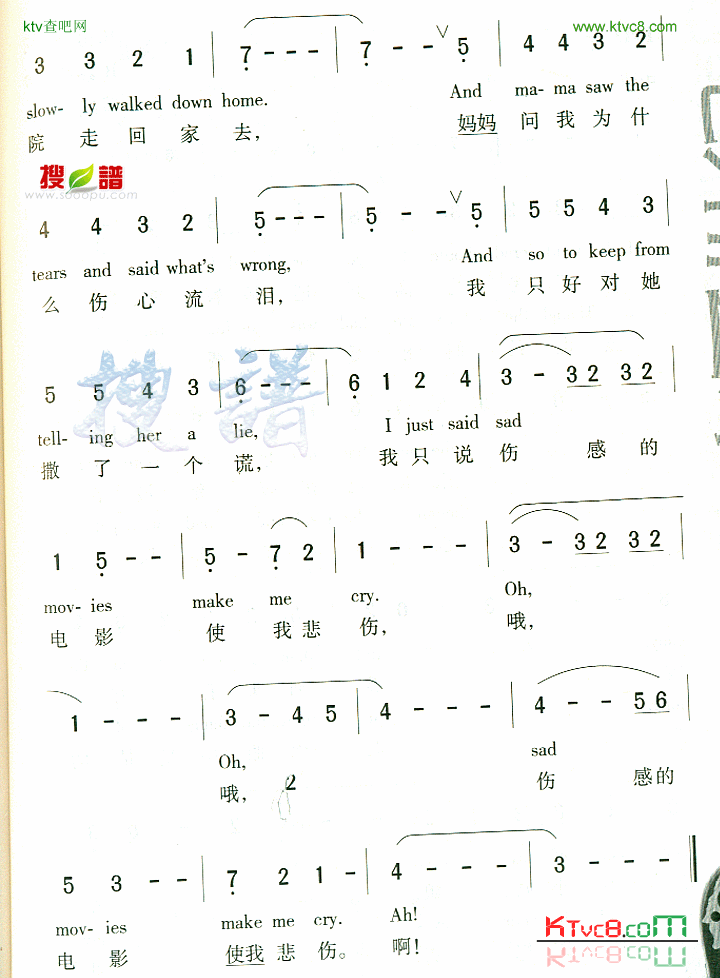 SadMovies简谱1