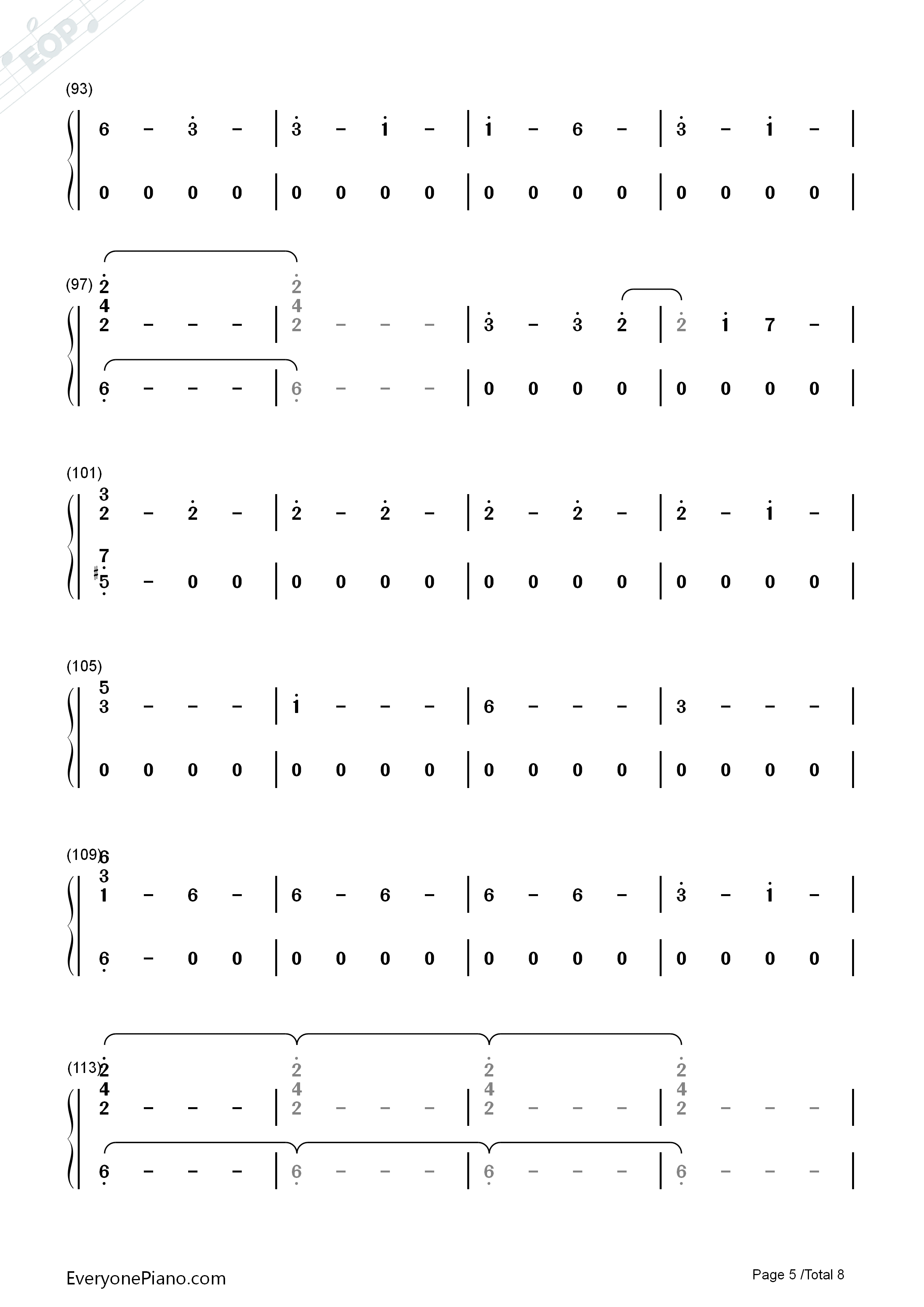 Corazón钢琴简谱-Maluma演唱5