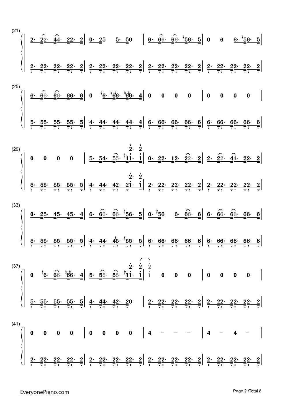 Uprising钢琴简谱-Muse演唱2