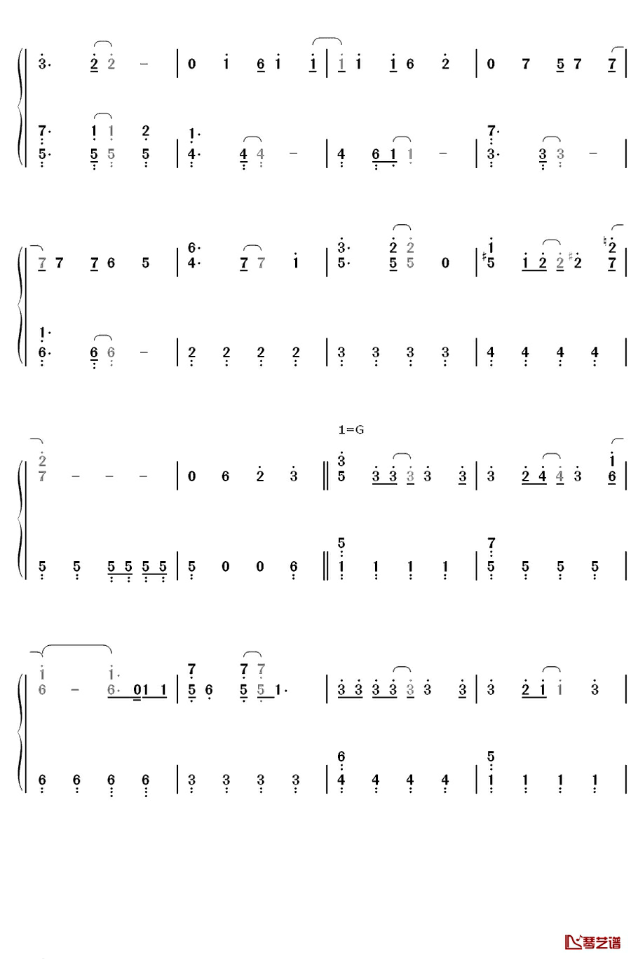 オーマイガー！钢琴简谱-数字双手-NMB486