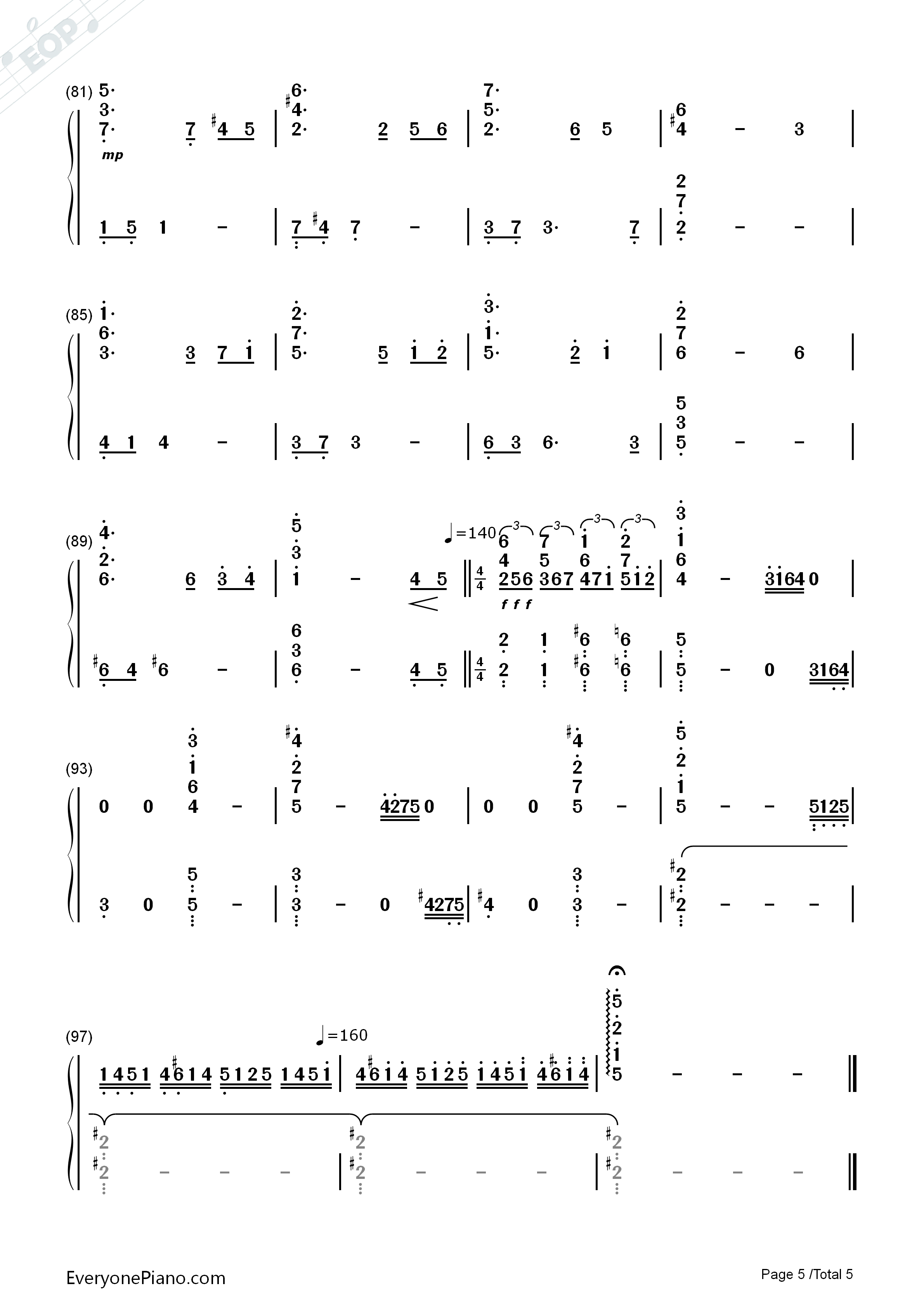 Shine of Eidos钢琴简谱-Falcom演唱5