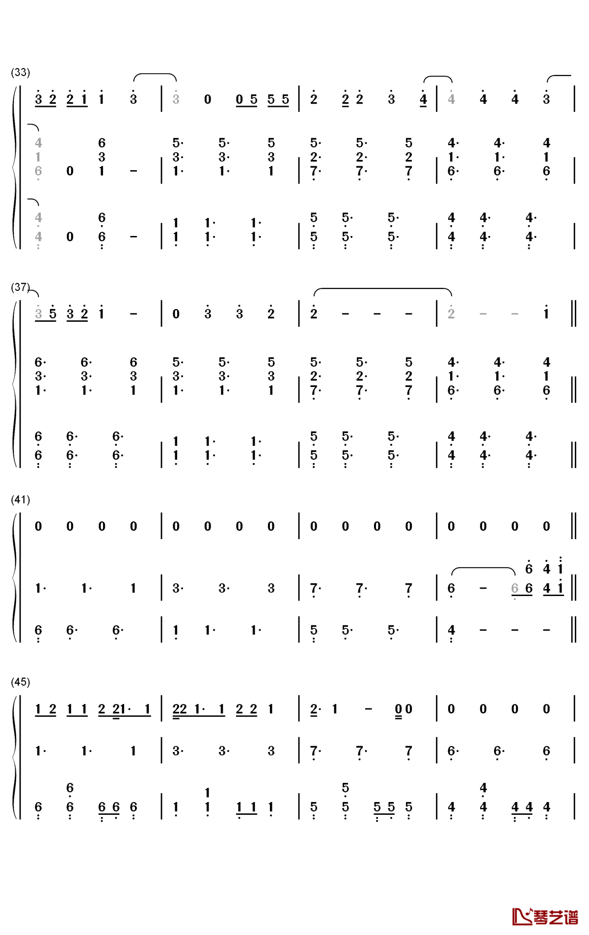 Dont Break Me钢琴简谱-数字双手-Montaigne3