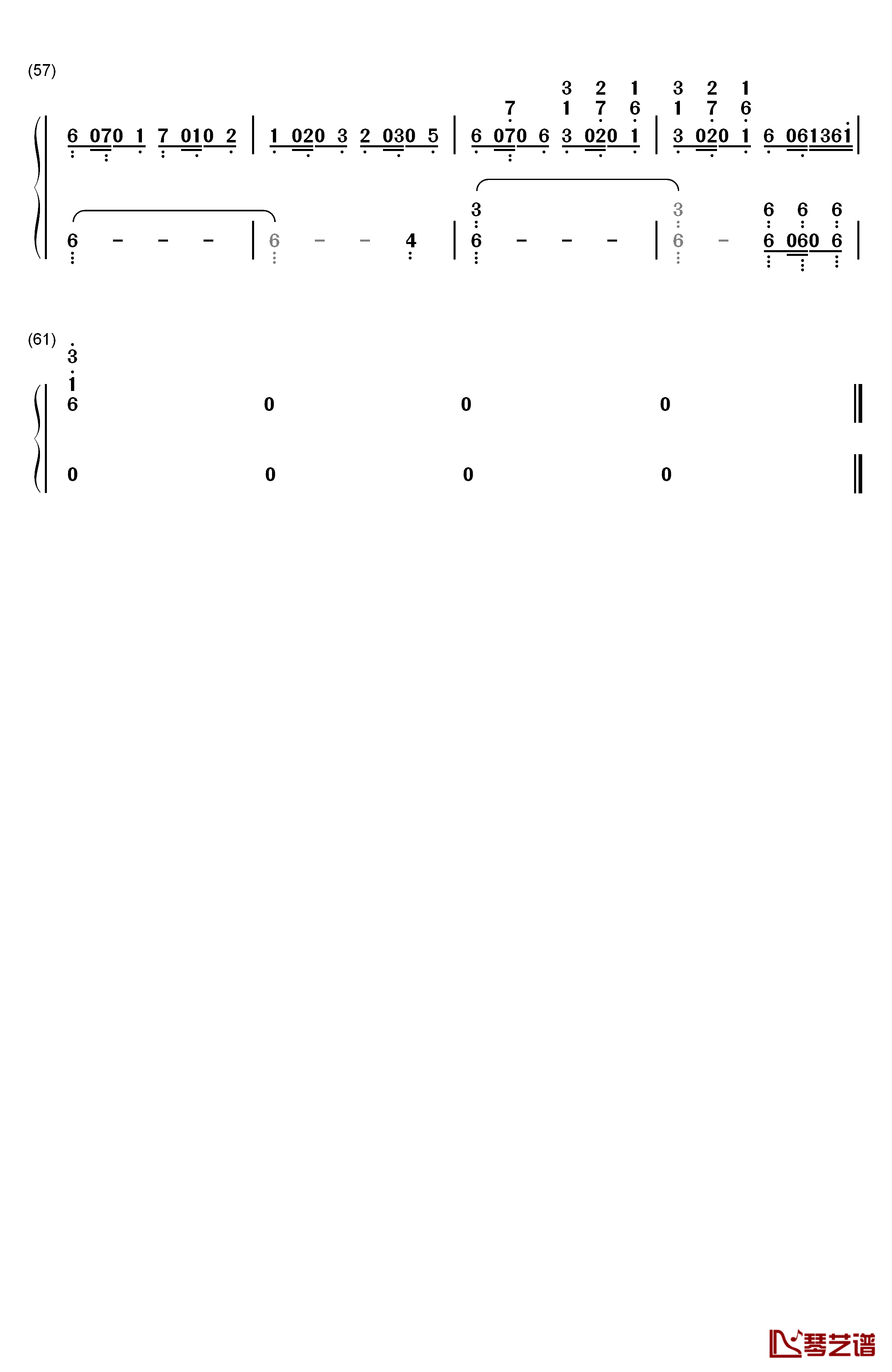 Karma钢琴简谱-数字双手-Alicia Keys4