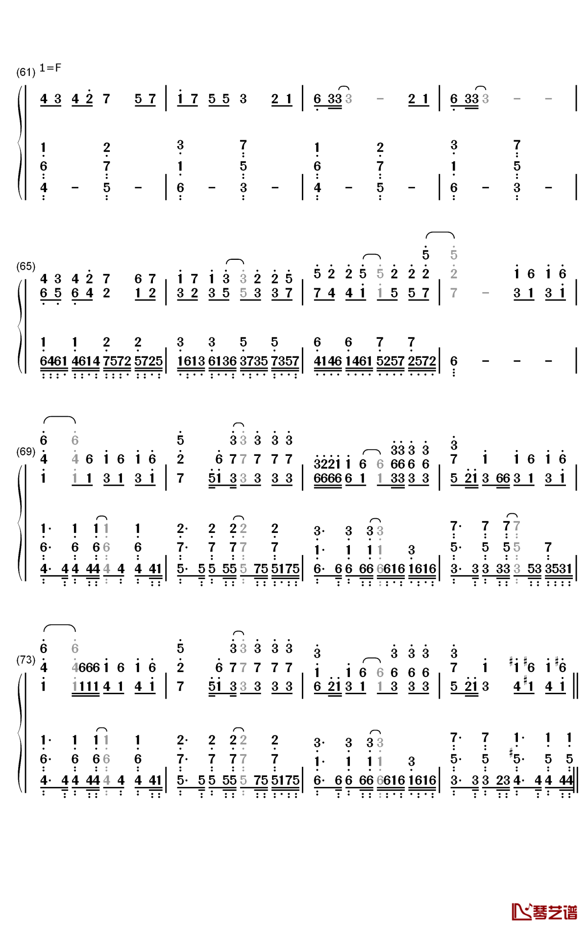 モラトリアム钢琴简谱-数字双手-Omoinotake5