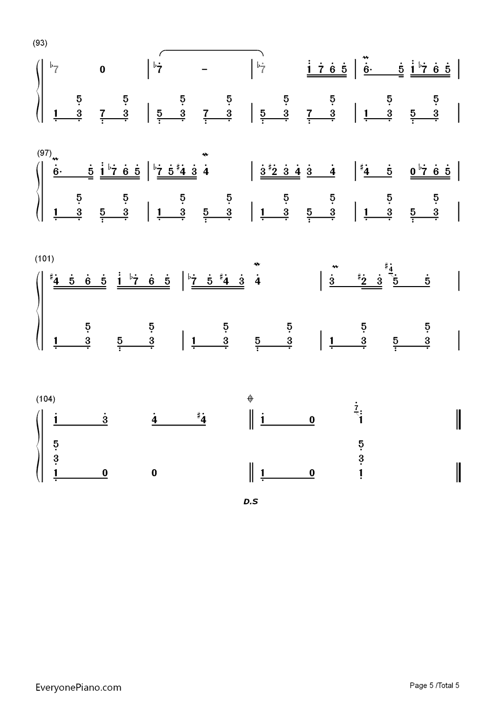 霍拉舞曲钢琴简谱-未知演唱5