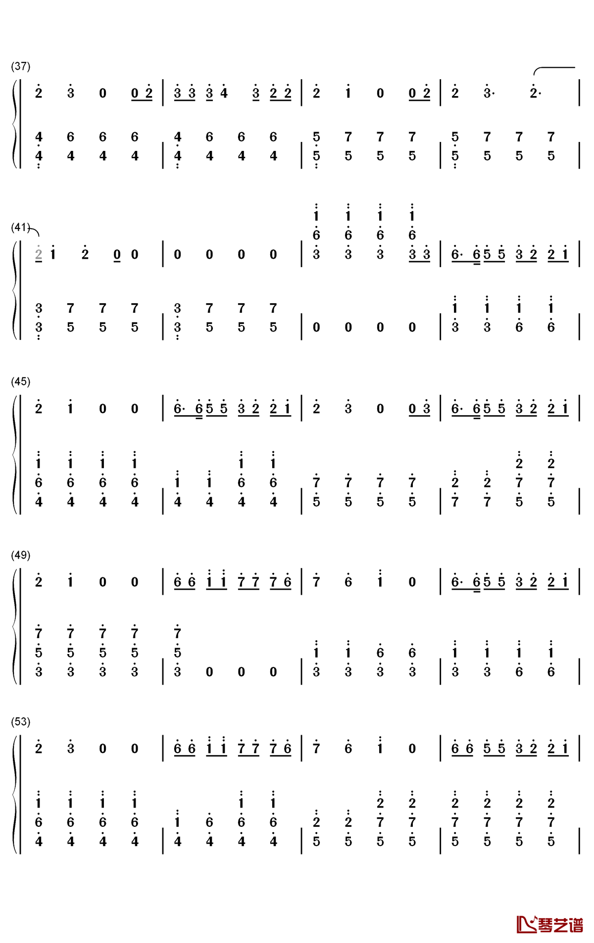 Bad Child钢琴简谱-数字双手-Tones and I3