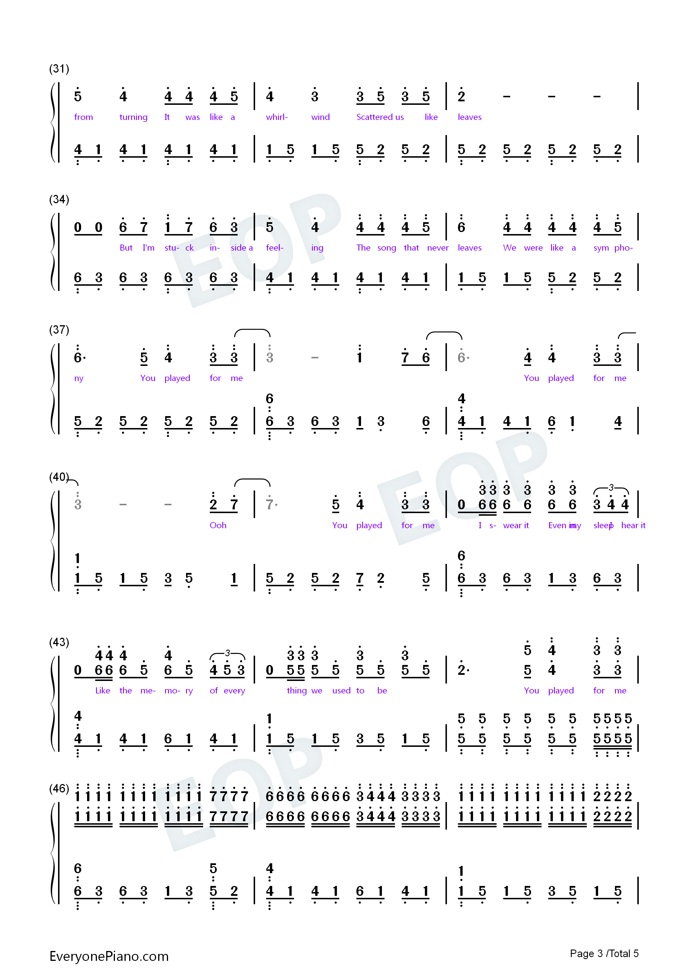 Play钢琴简谱-K-391 Alan Walker Tungevaag Mangoo演唱3