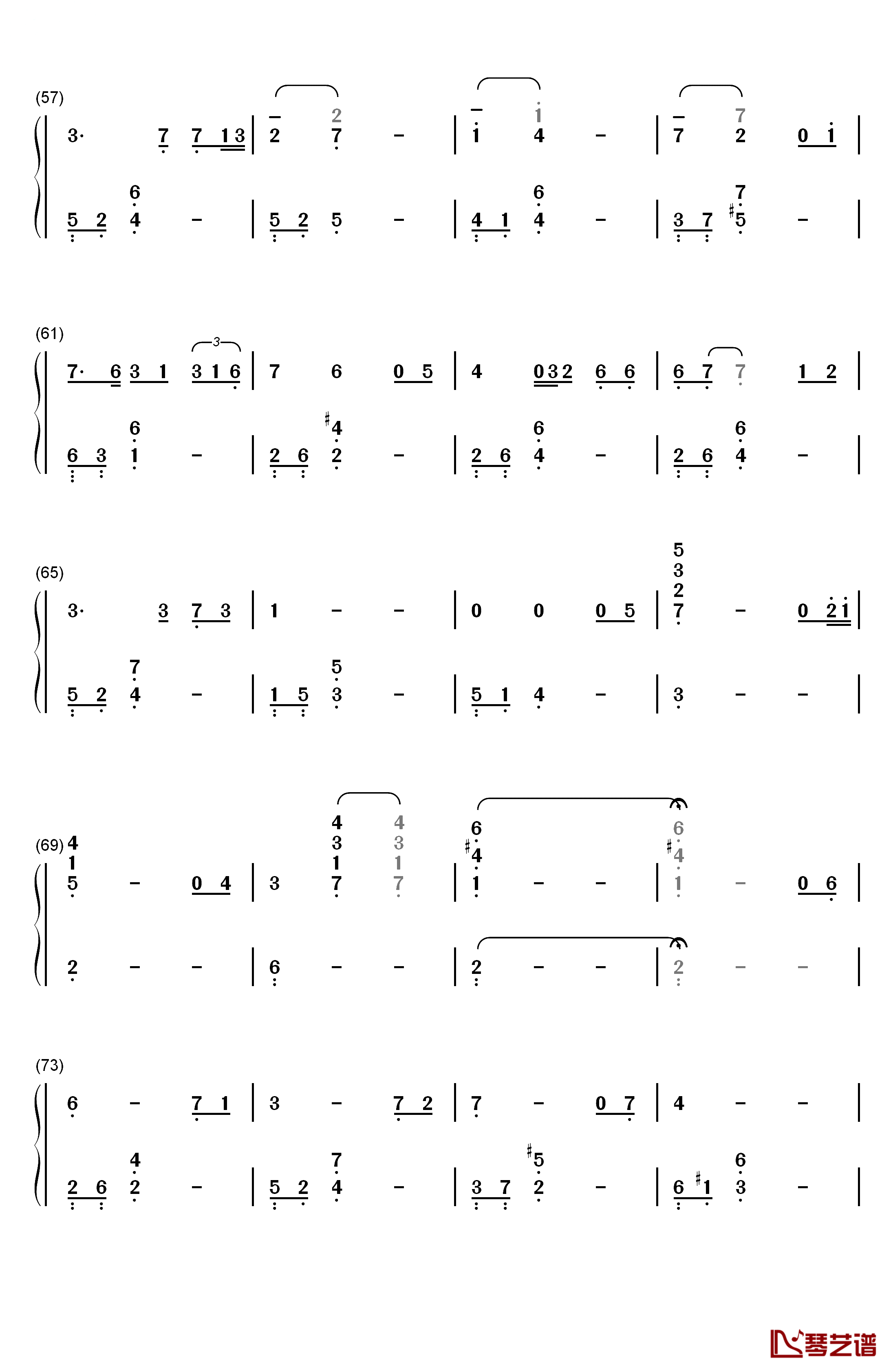 Amar Pelos Dois钢琴简谱-数字双手-Salvador Sobral4