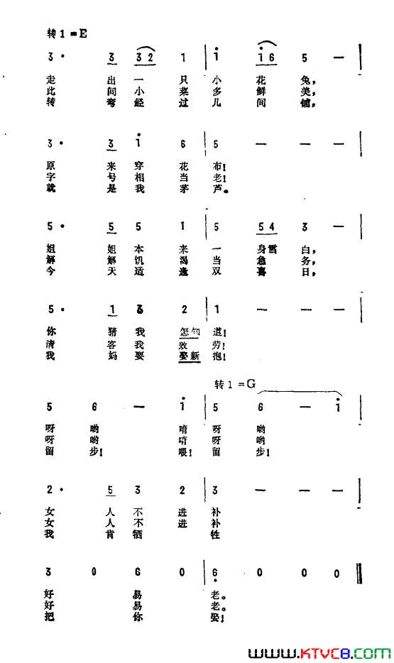 留步！留步！香港电视剧《再向虎山行》插曲简谱1