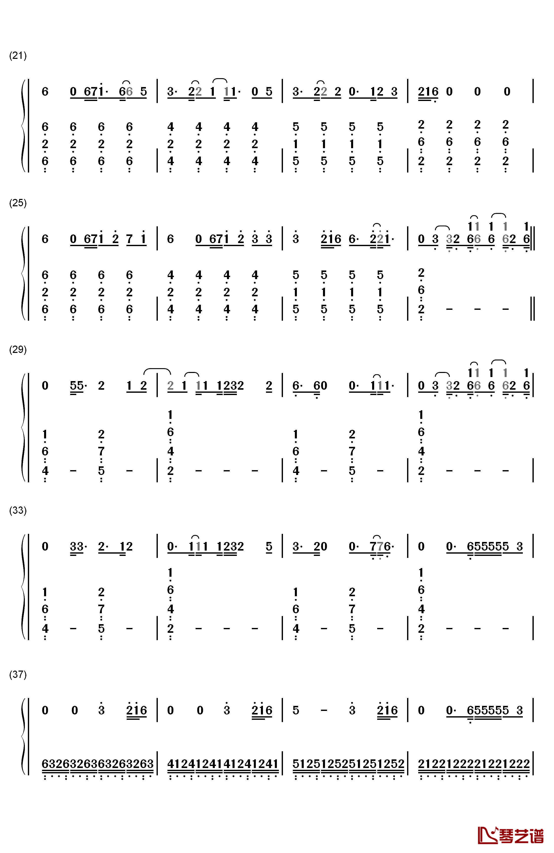 Bloodstream钢琴简谱-数字双手-Ed Sheeran2