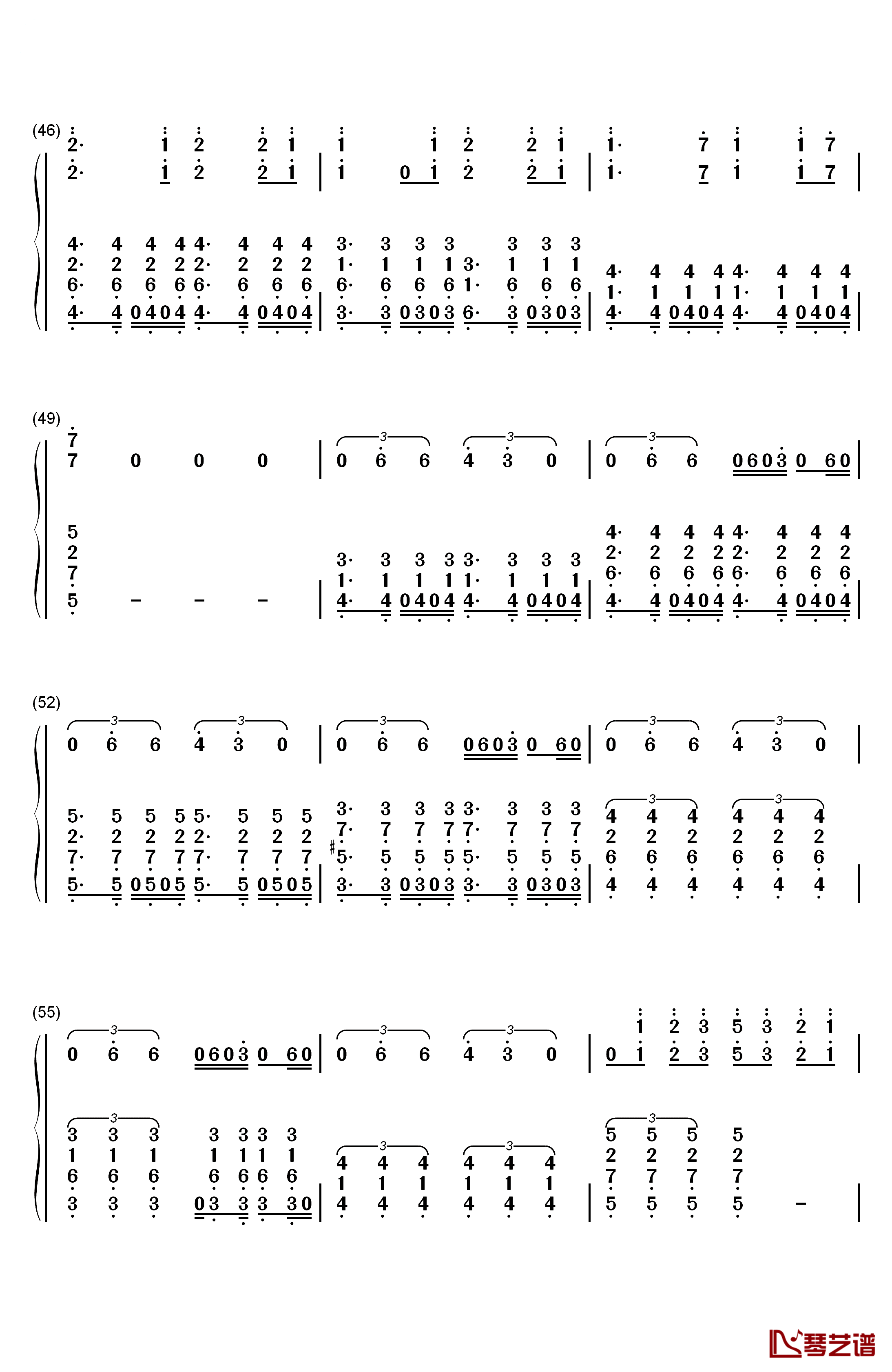 We Are One (Ole Ola)钢琴简谱-数字双手-Pitbull5