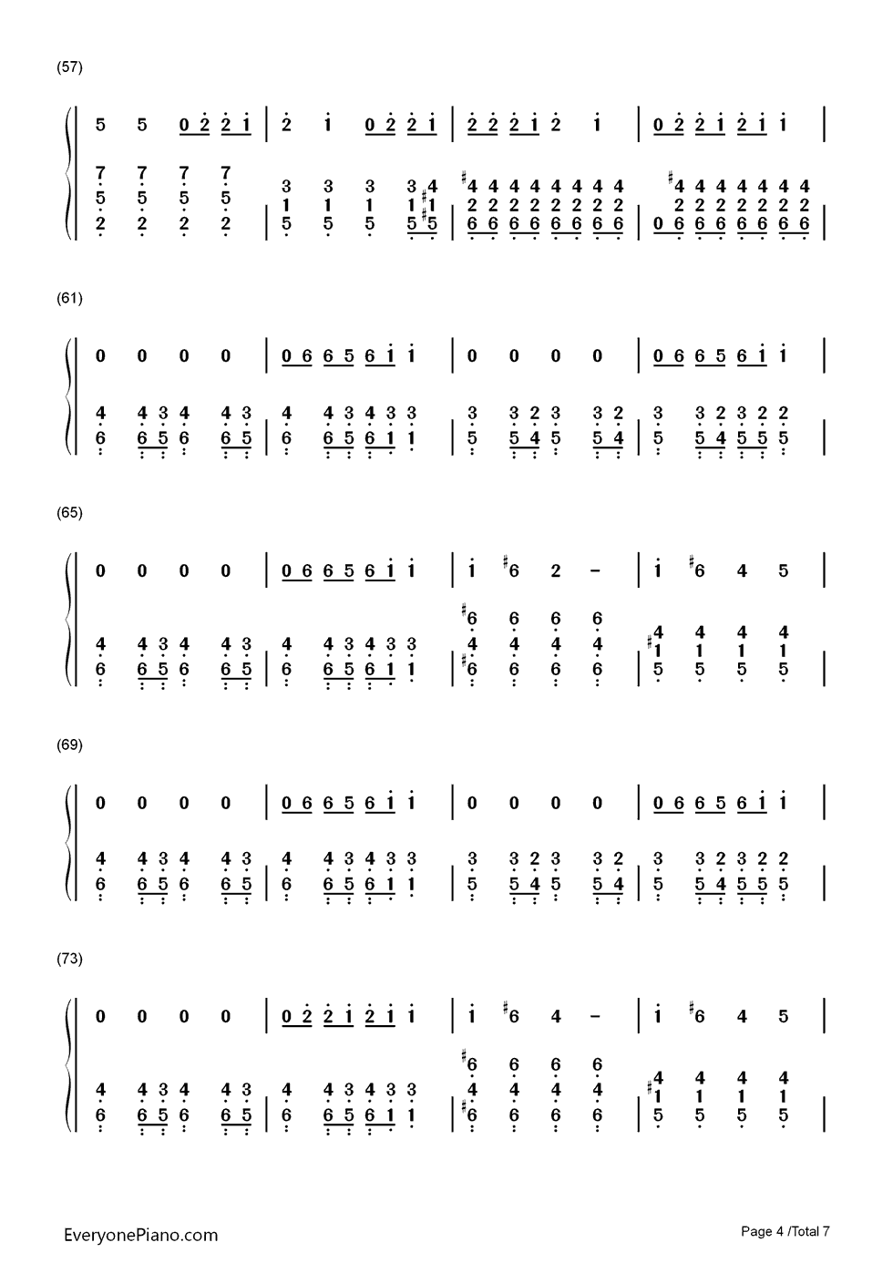 Na Na Na (Na Na Na Na Na Na Na Na Na)钢琴简谱-数字双手-My Chemical Romance4