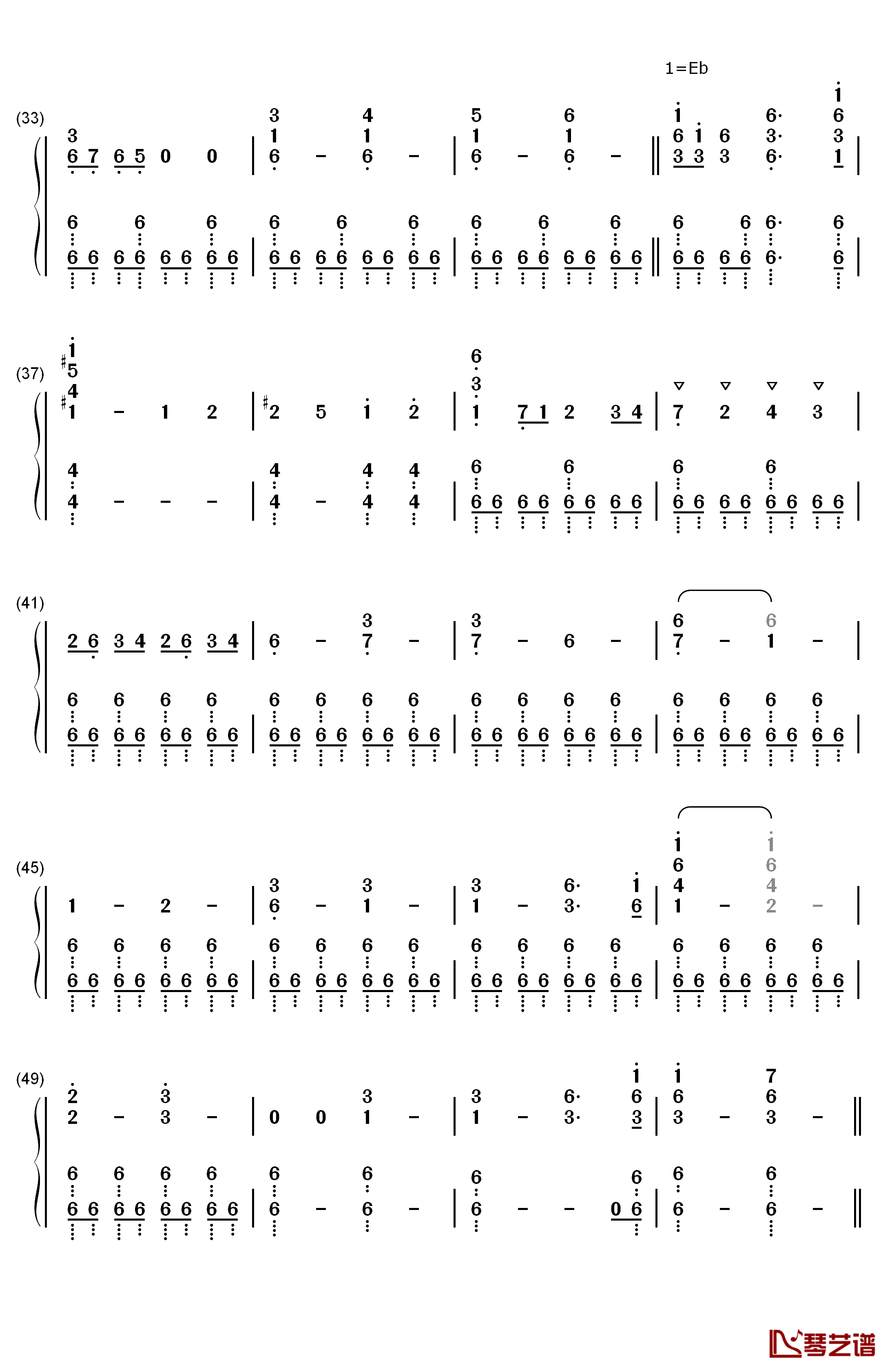 Forge钢琴简谱-数字双手-Alan Silvestri3