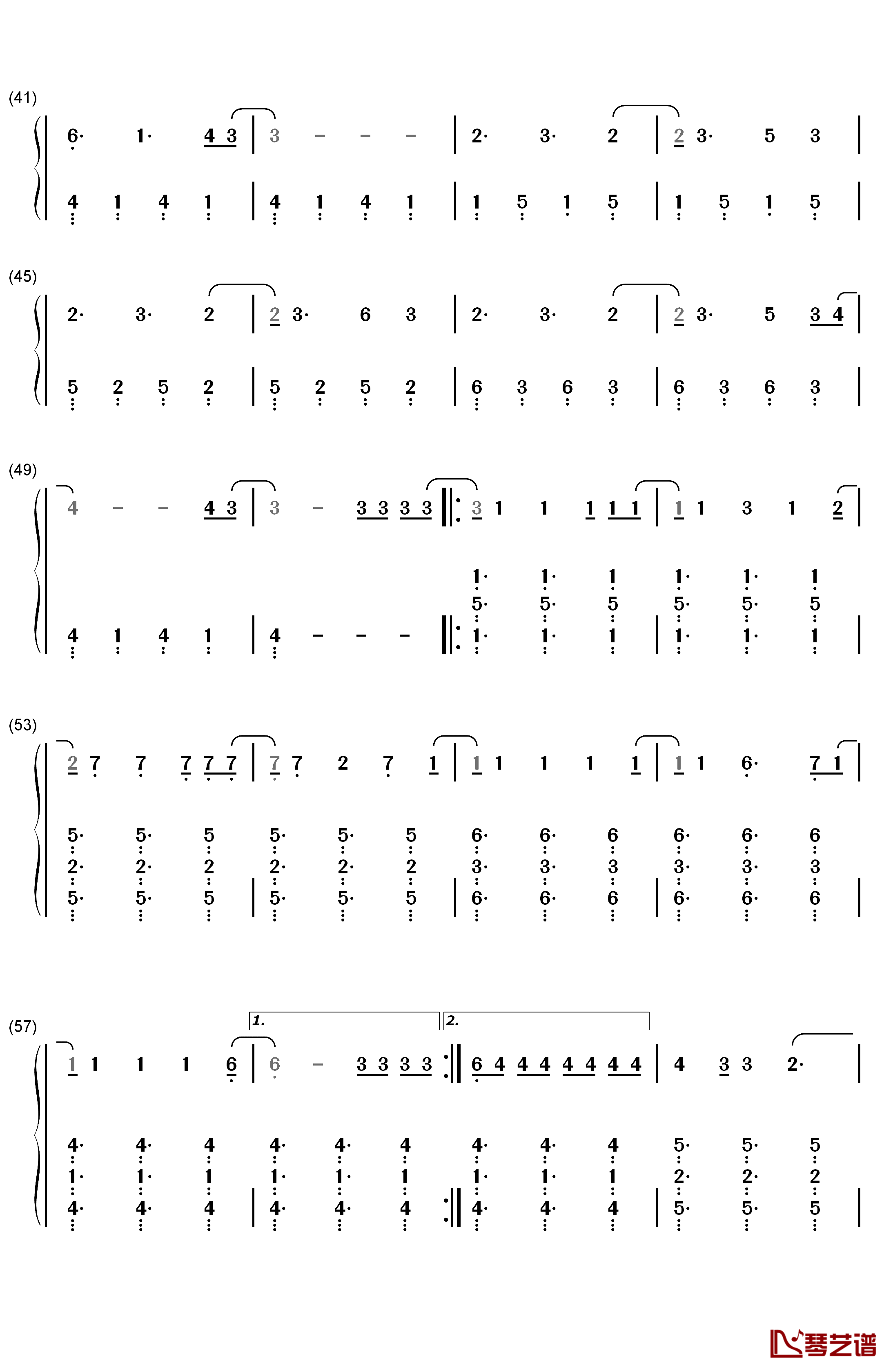 Heartbeat Song钢琴简谱-数字双手-Kelly Clarkson3