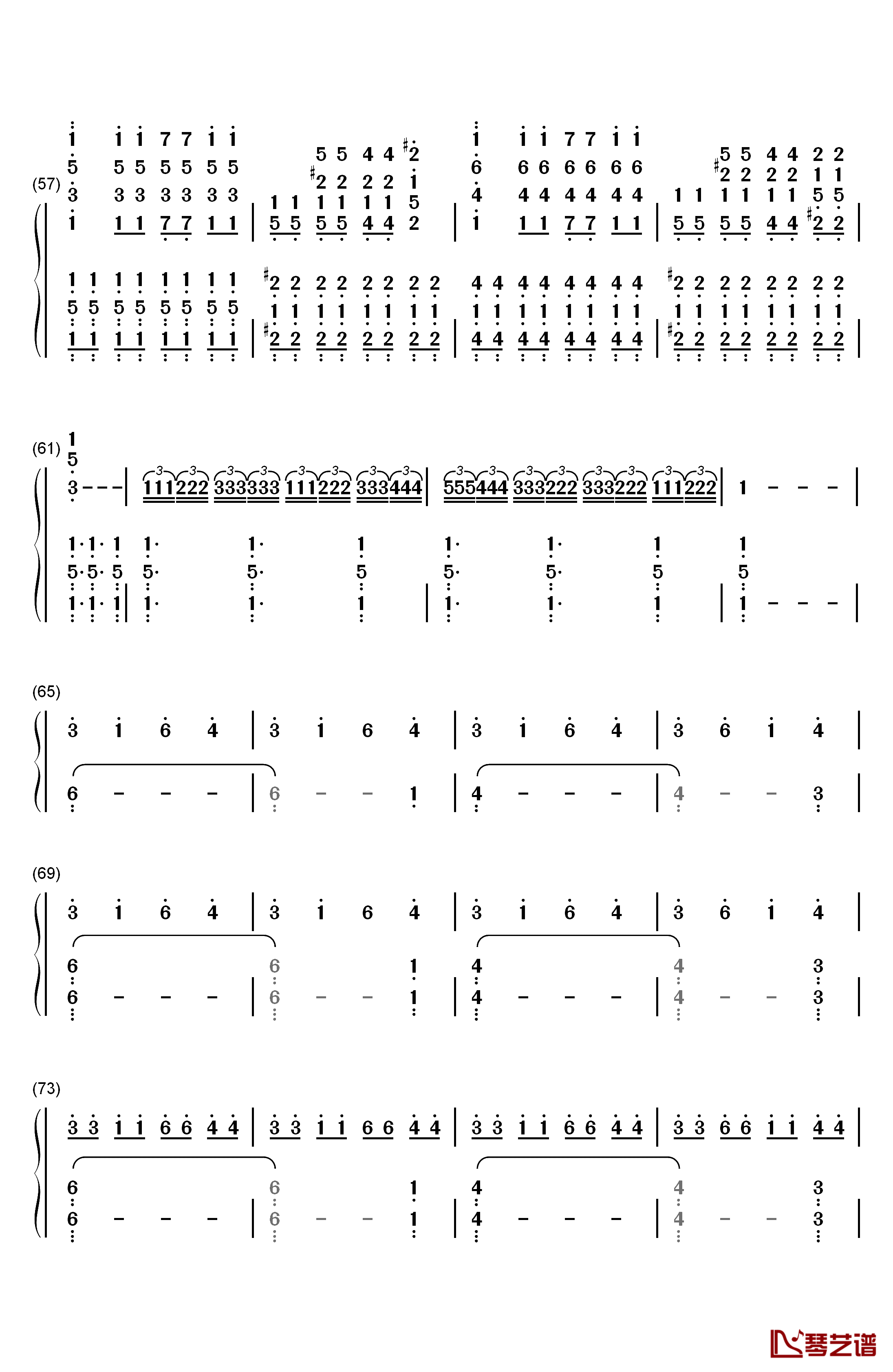 Man of Steel钢琴简谱-数字双手-Hans Zimmer4