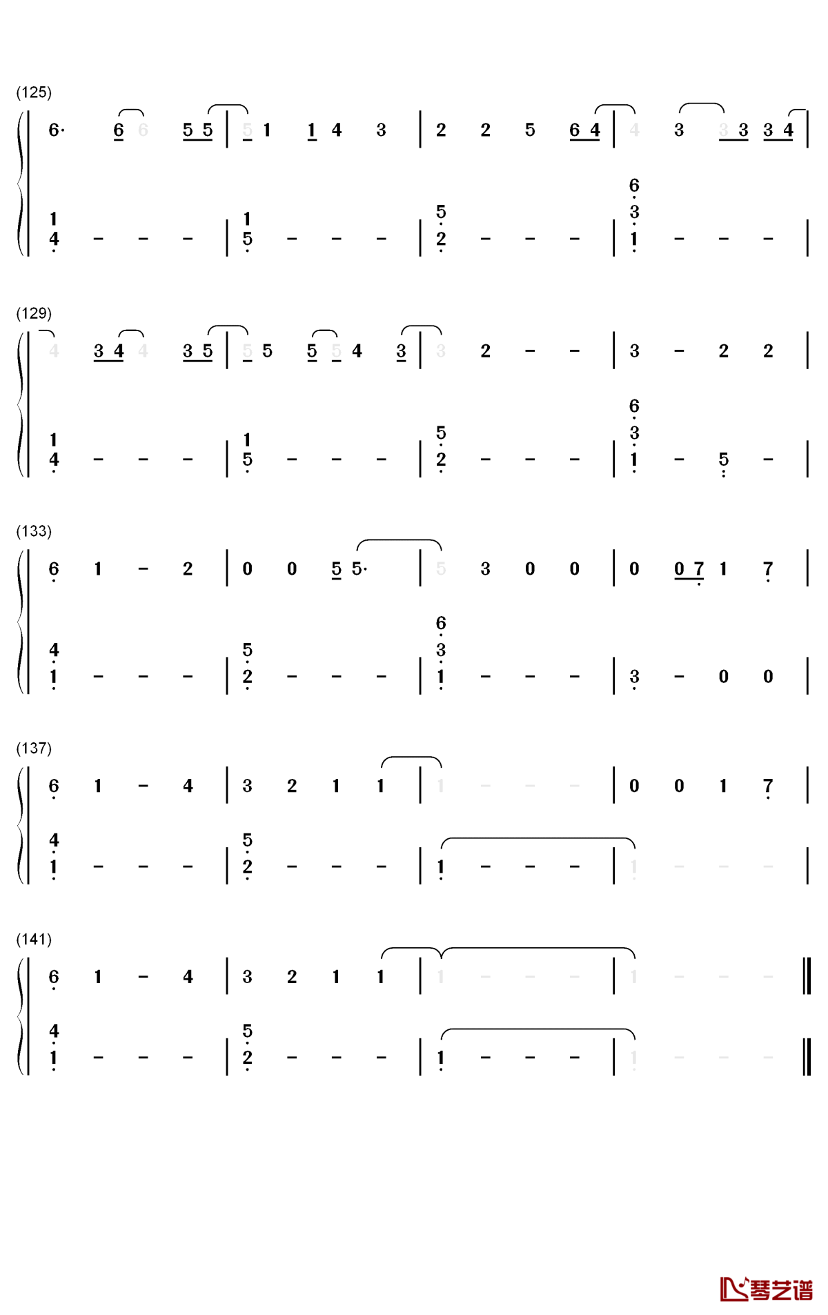 More Hearts Than Mine钢琴简谱-数字双手-Ingrid Andress7