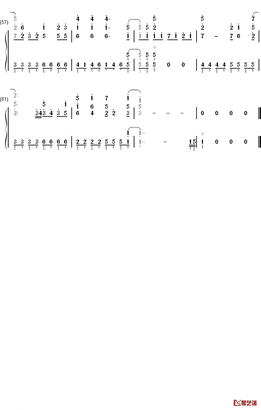 Miracle Rush钢琴简谱-数字双手-StylipS4