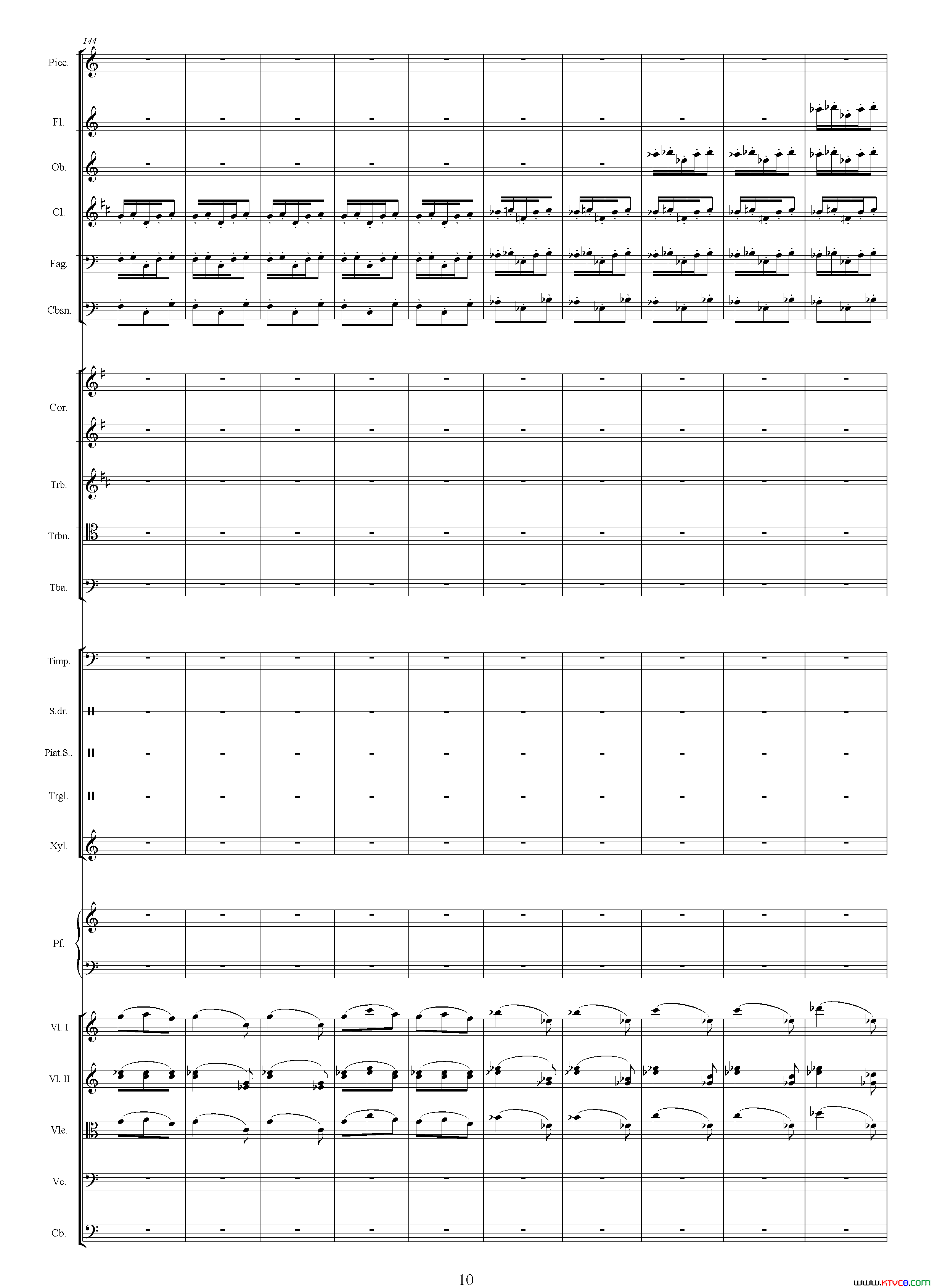 舞曲选自电视剧《传奇皇帝朱元璋》、总谱简谱1