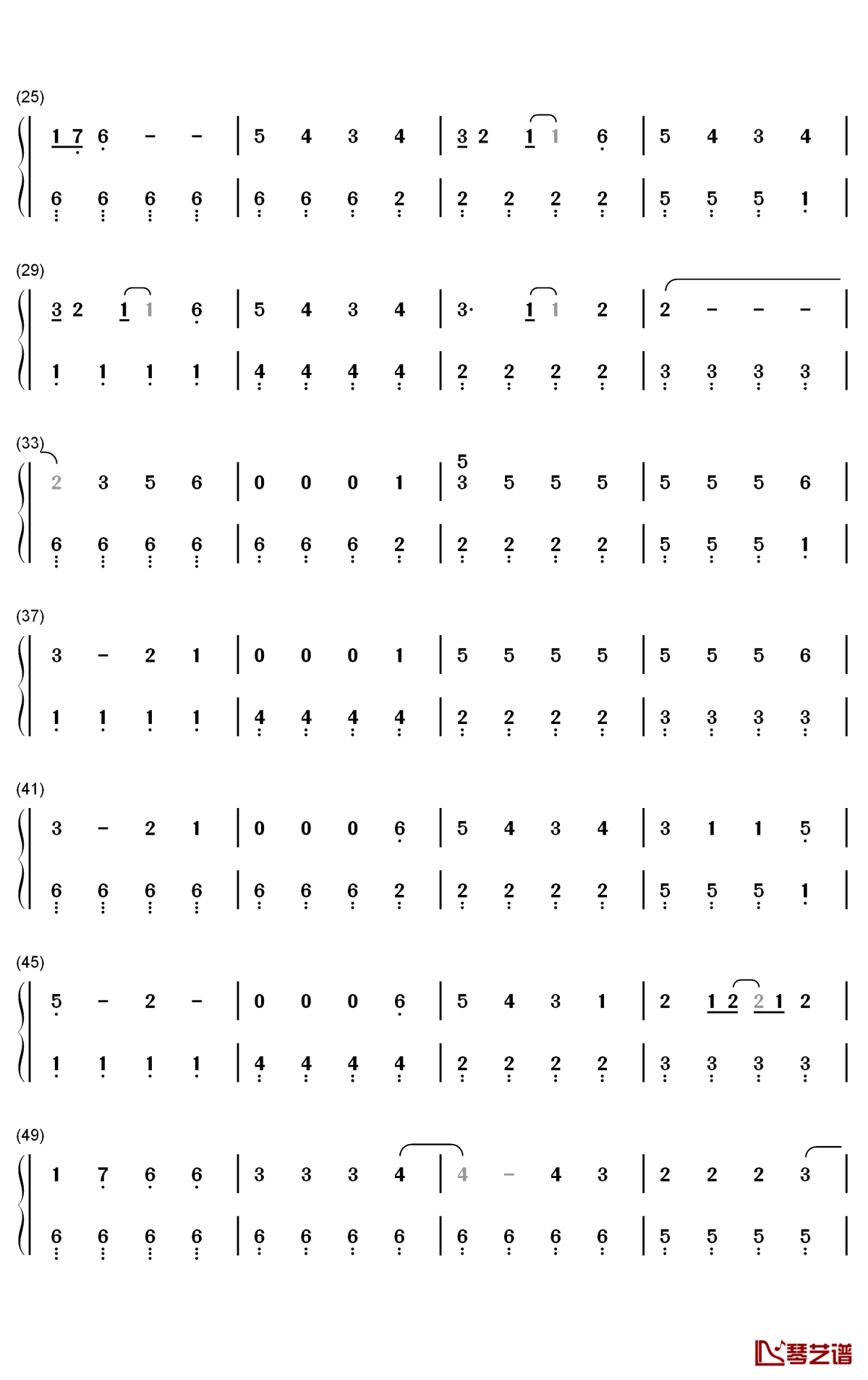 Kings Queens钢琴简谱-Ava Max歌曲-数字双手曲谱2