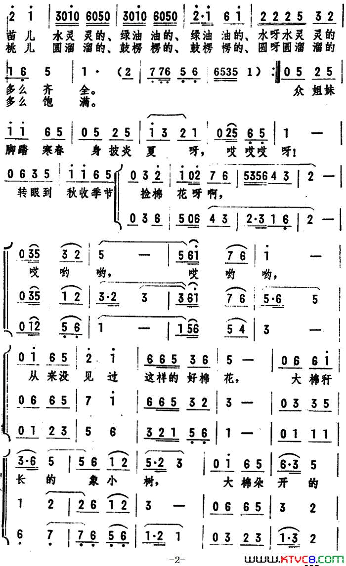 幸福的种子开了花简谱1