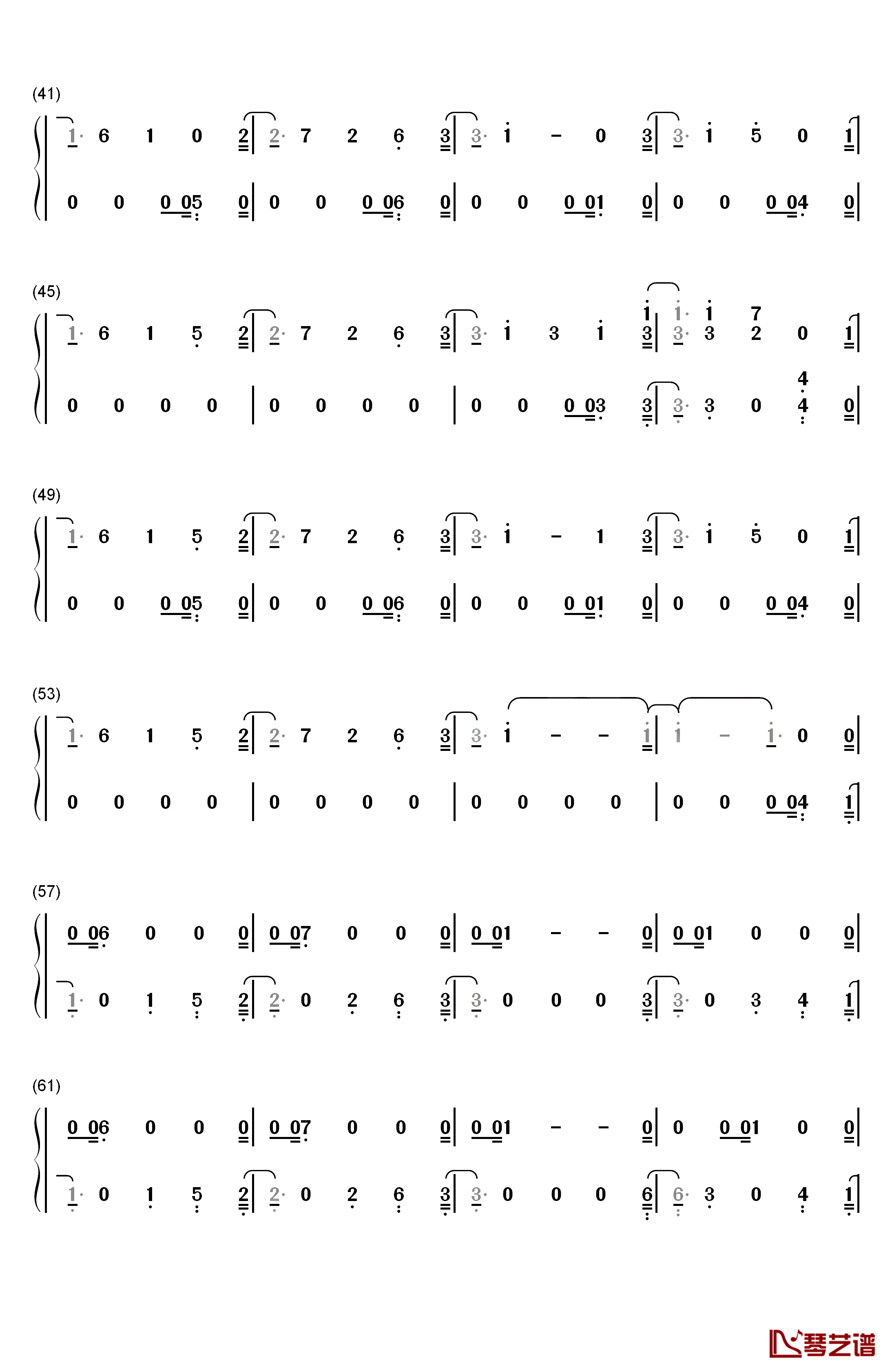 Perfectly Wrong钢琴简谱-数字双手-Shawn Mendes3