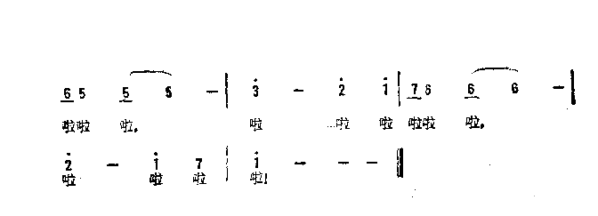 吊金钟简谱1