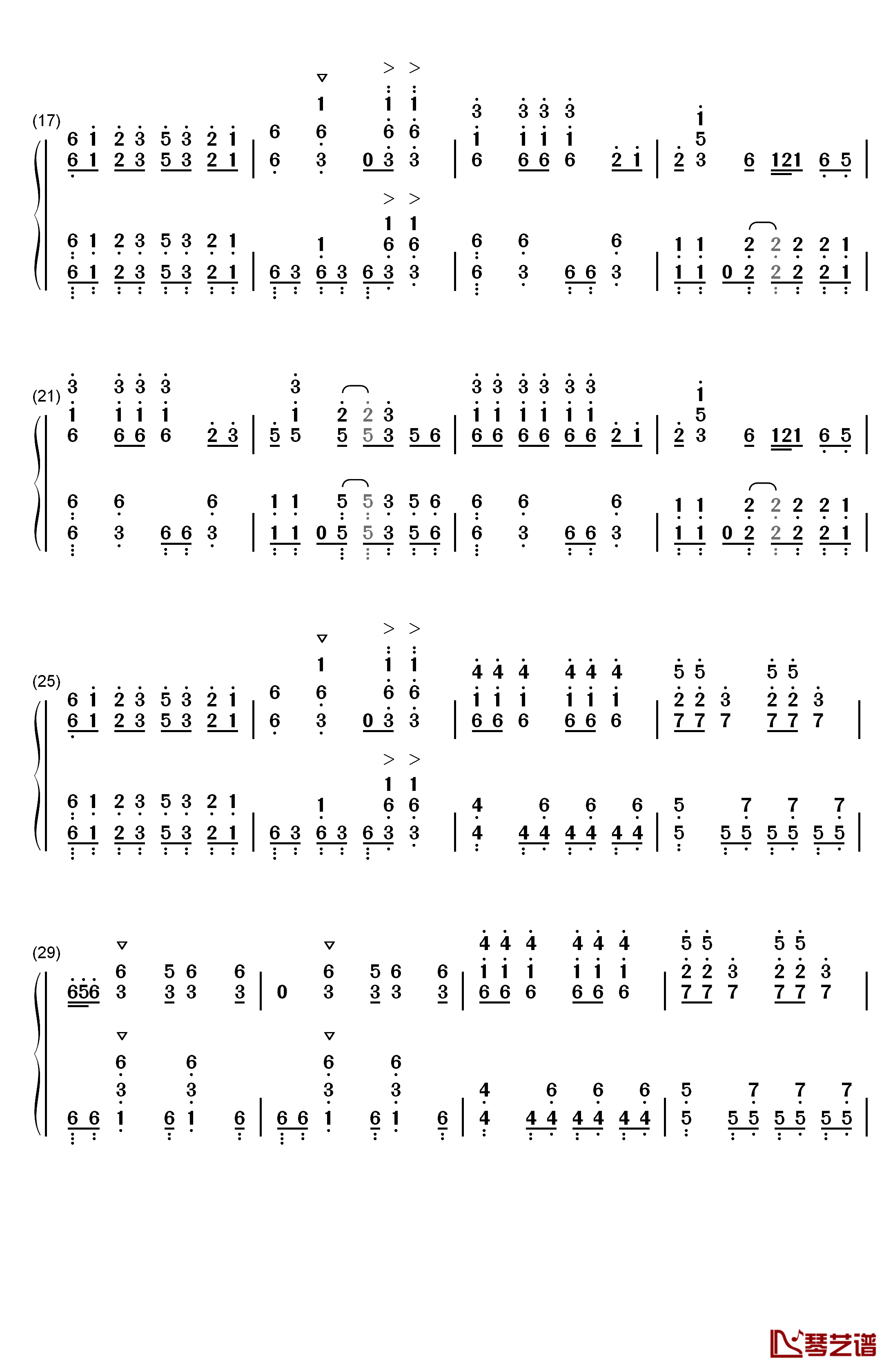 勝手にMY SOUL钢琴简谱-数字双手-DISH2