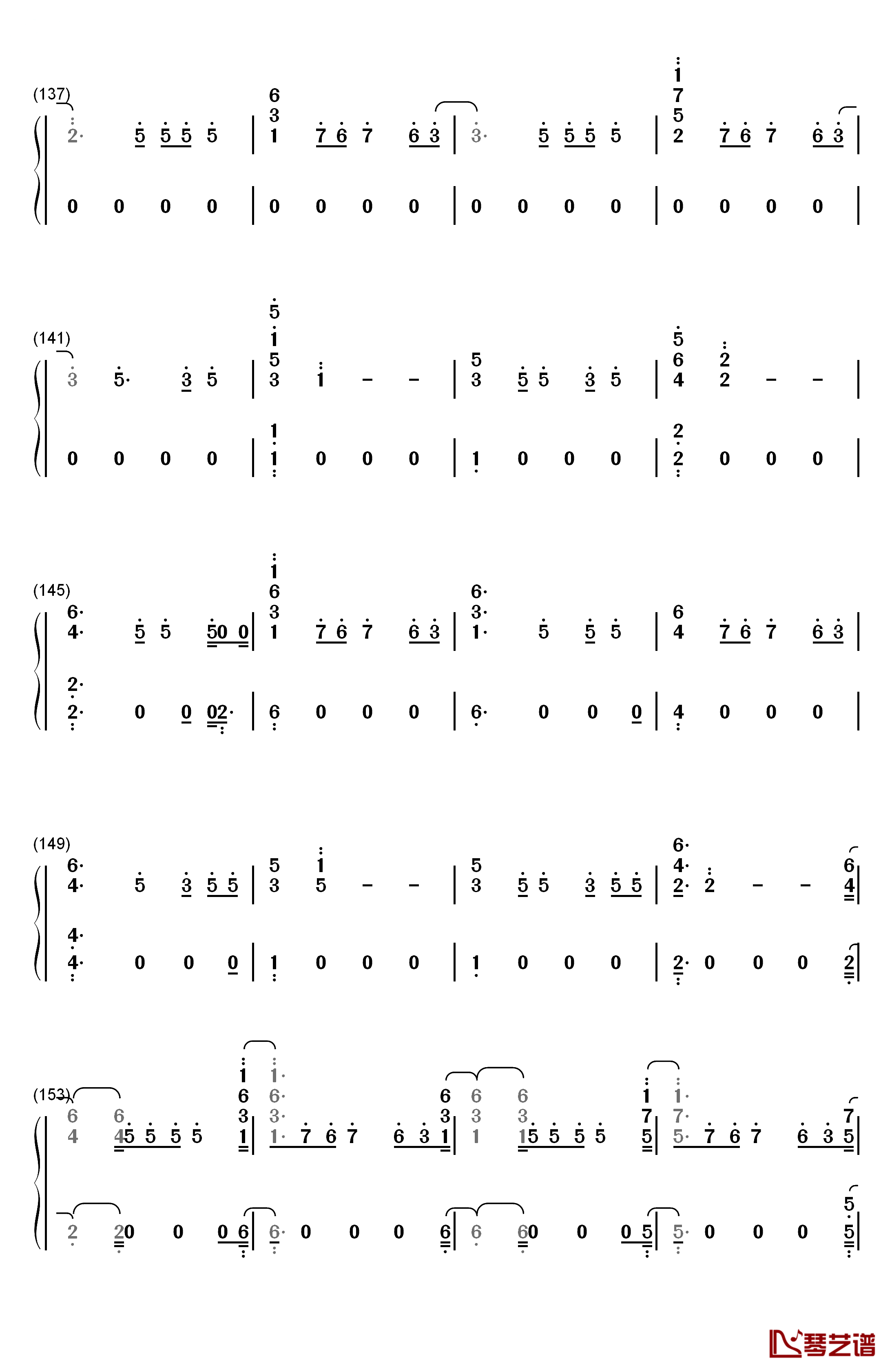 Capital Letters钢琴简谱-数字双手-Hailee Steinfeld8