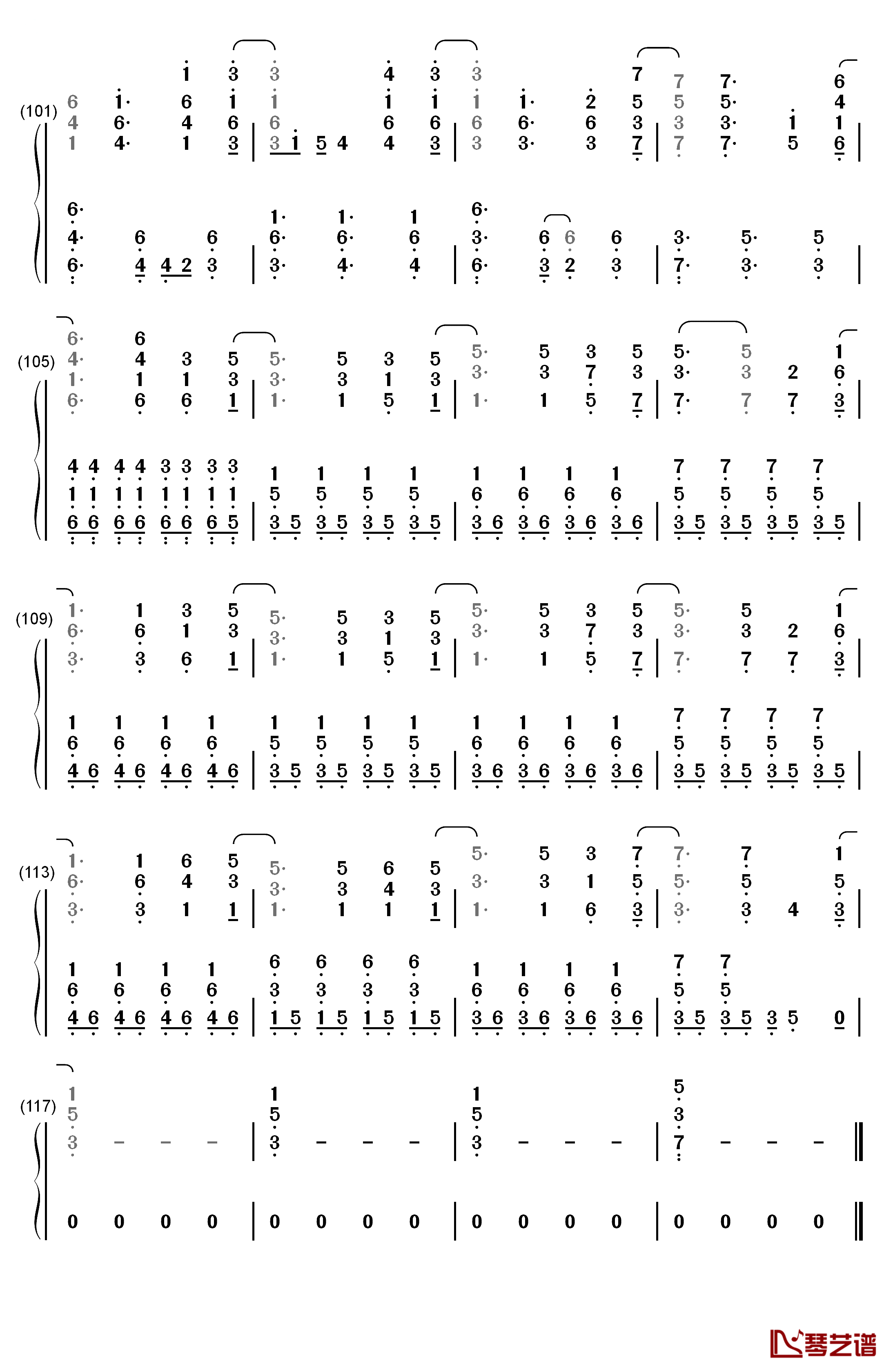 Another Love钢琴简谱-数字双手-Tom Odell7