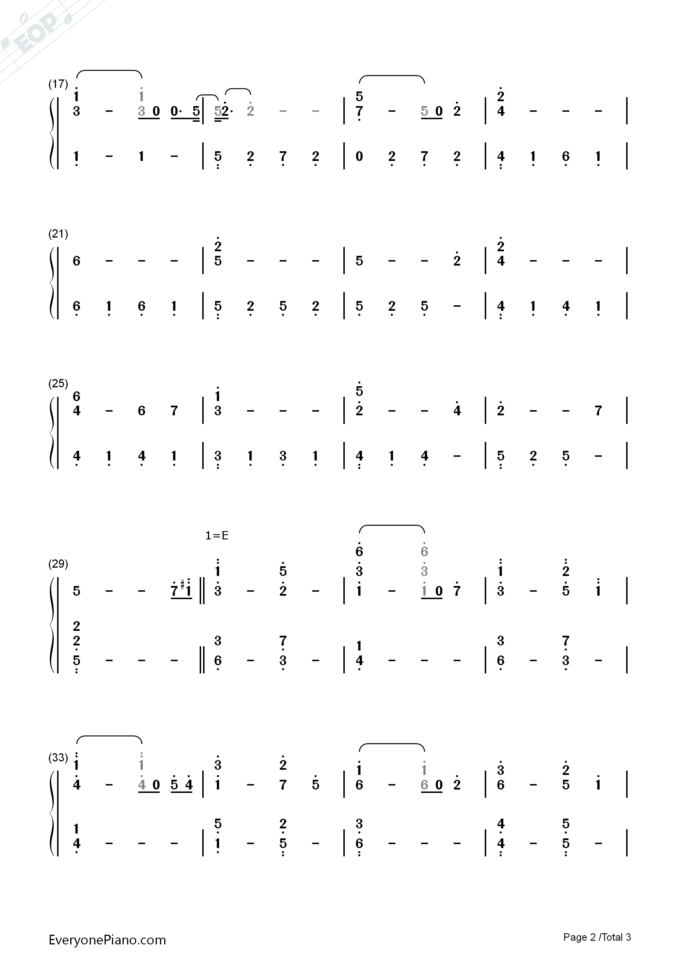 秒速5センチメートル钢琴简谱-天门演唱2