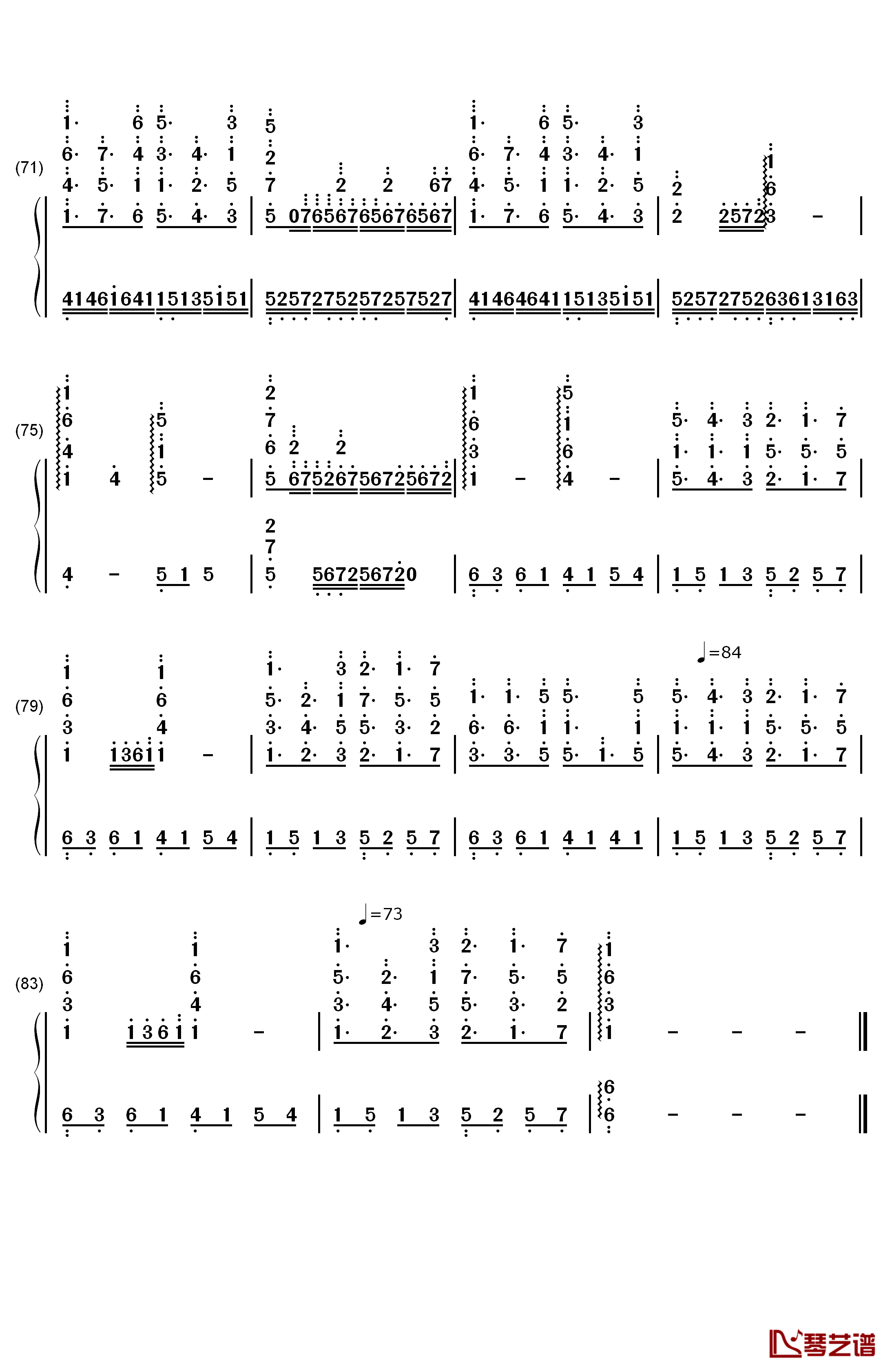 A New Day Has Come（真爱来临）钢琴简谱-数字双手-Celine Dion5