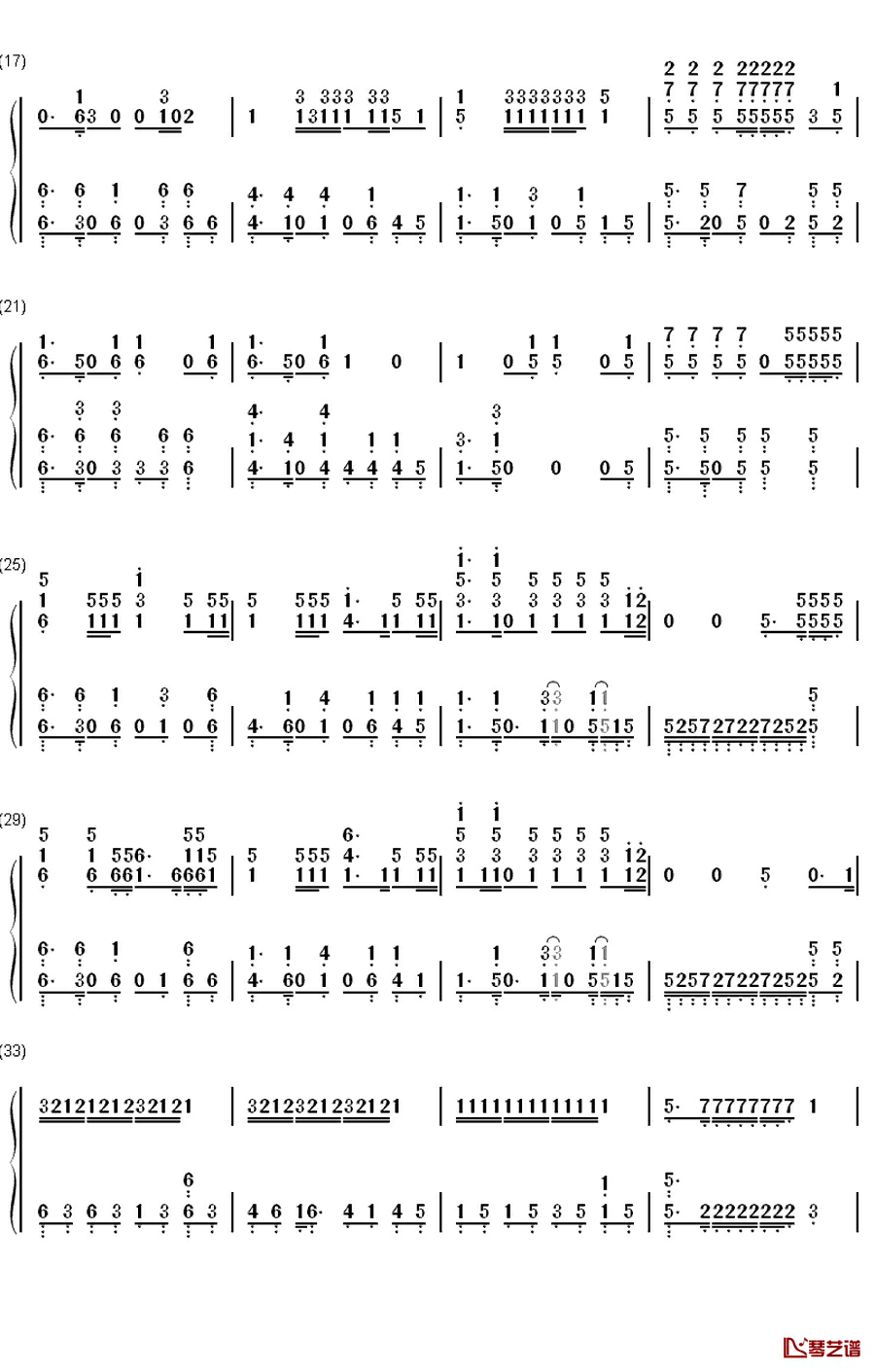 Just a Dream钢琴简谱-数字双手-Nelly2