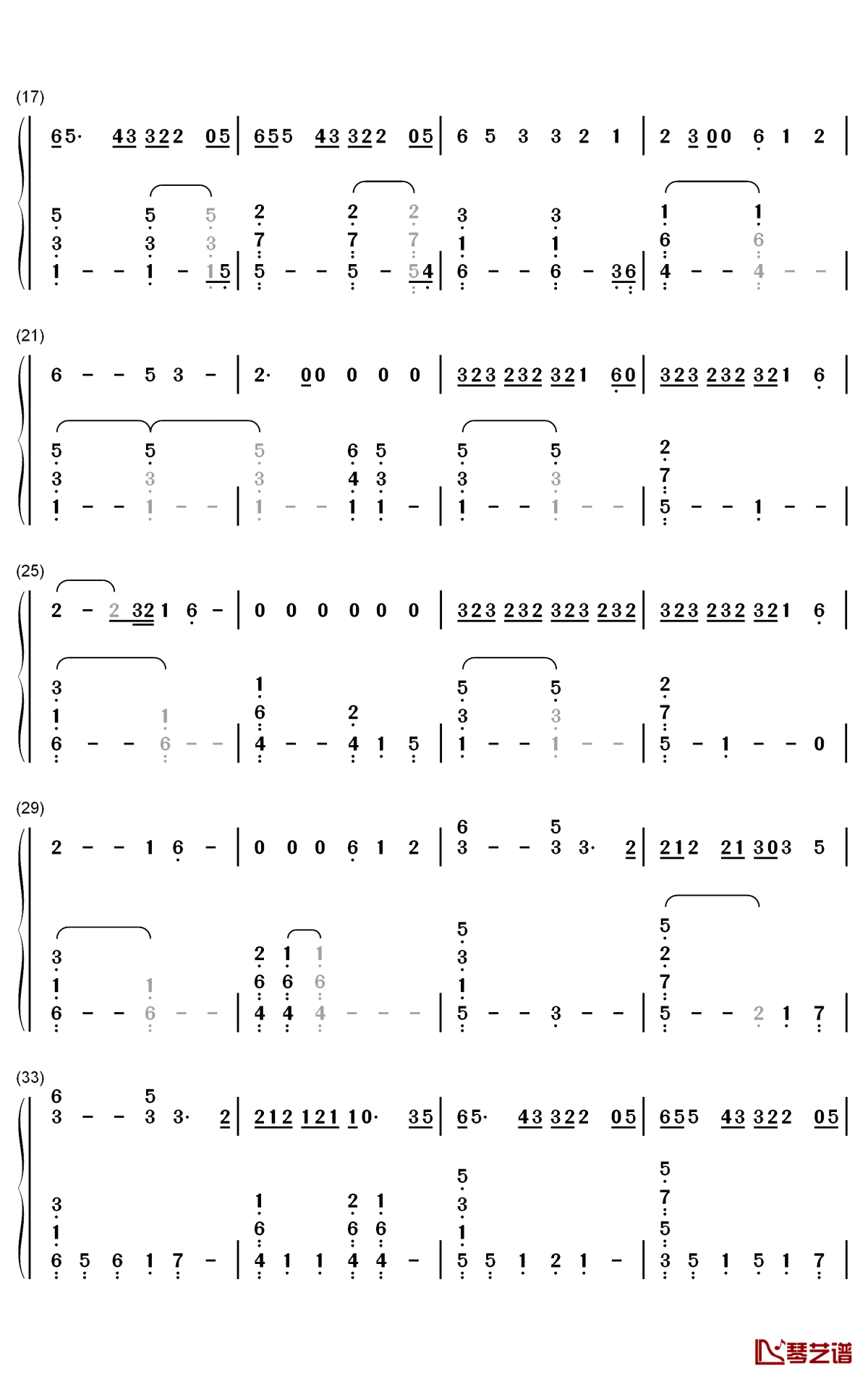 You Make It Easy钢琴简谱-数字双手-Jason Aldean2