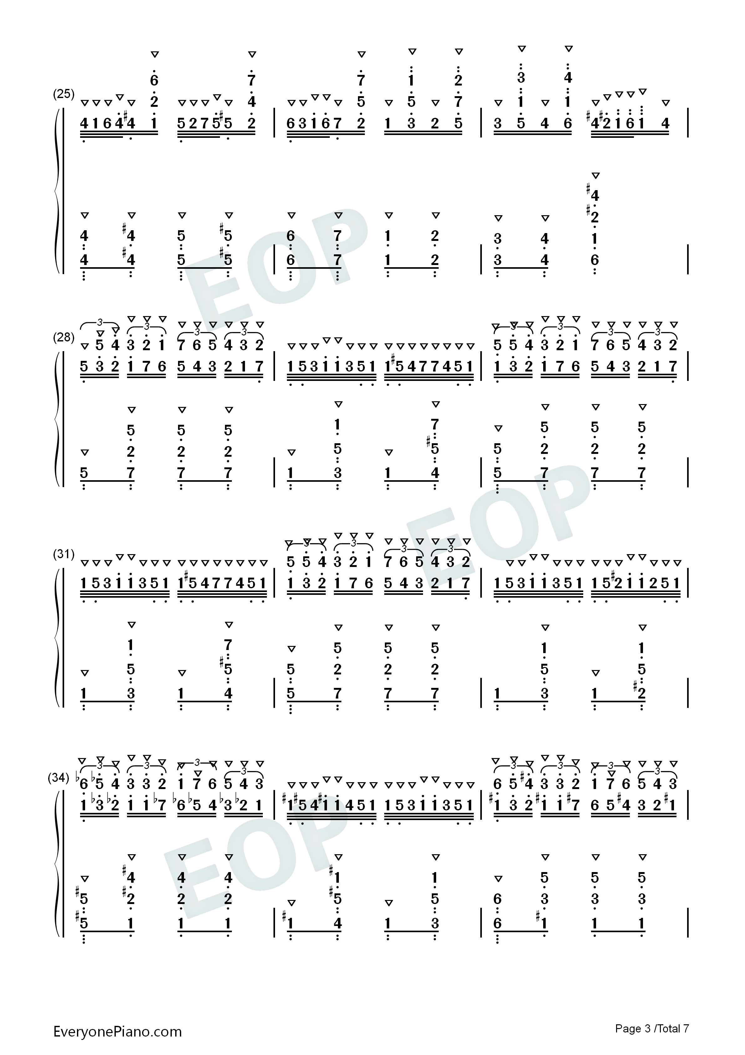 帕格尼尼随想曲第一首钢琴简谱-帕格尼尼演唱3