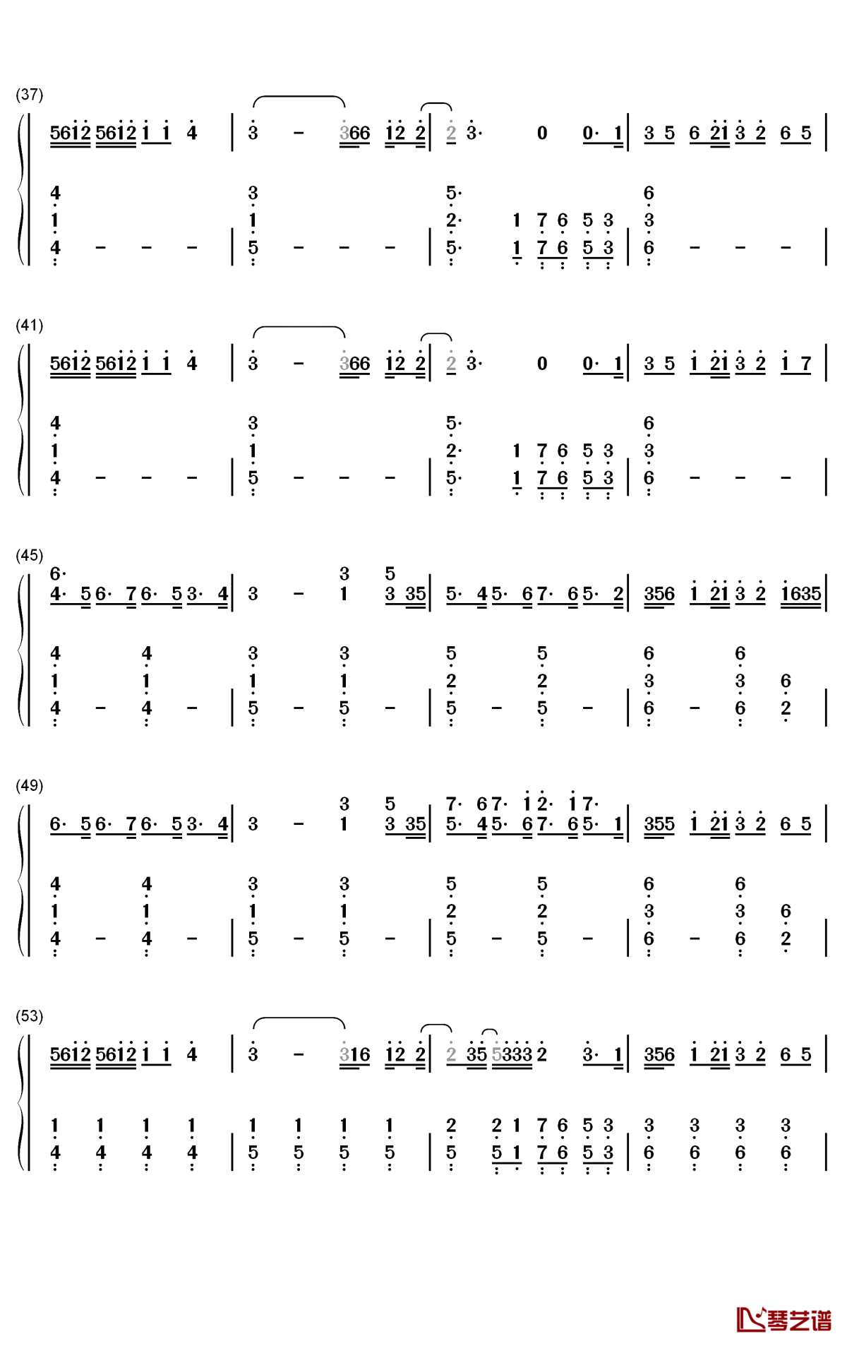 Still Have Me钢琴简谱-数字双手-Demi Lovato3